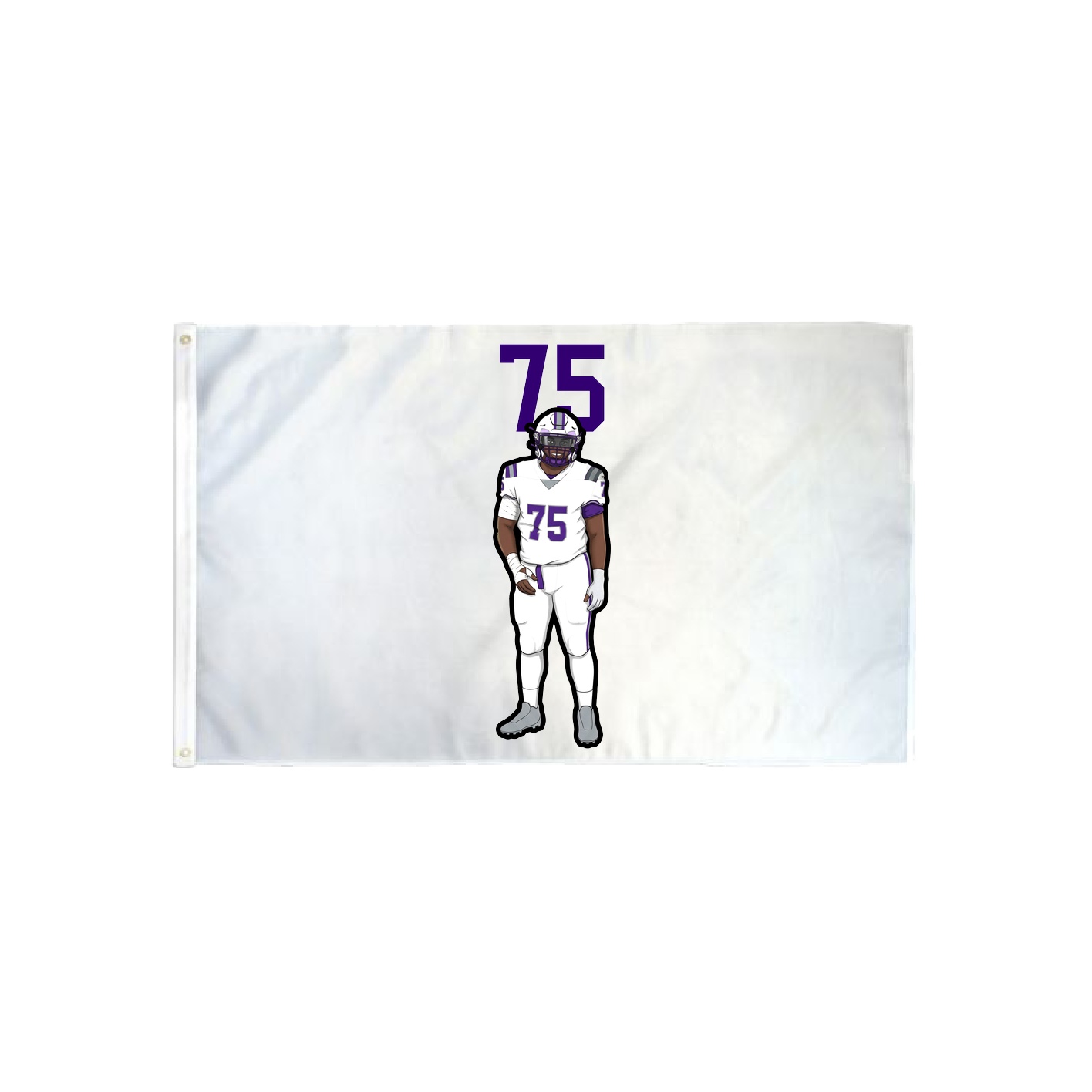 3x5 Flag — Number Top in Classic