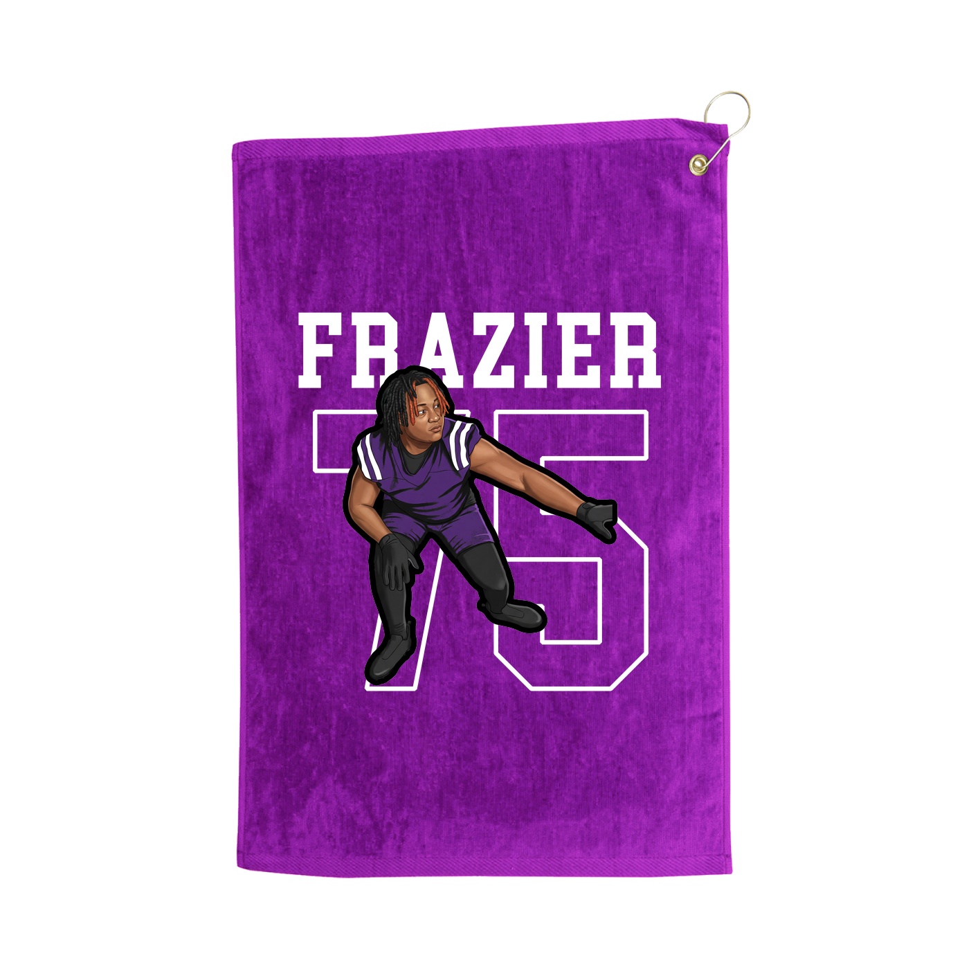 Golf Towel — Shirsey in Purple