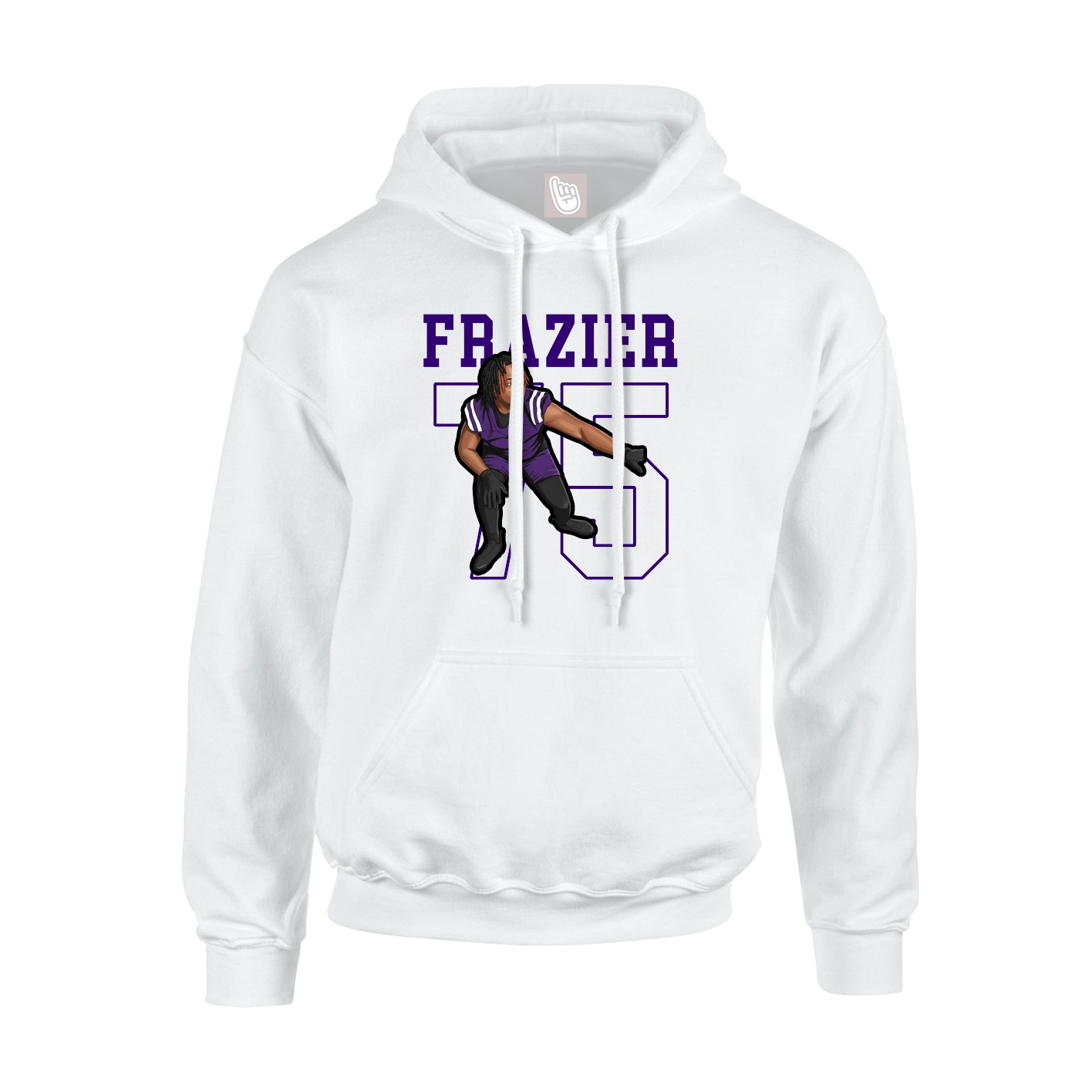 Youth Hoodie — Shirsey in White