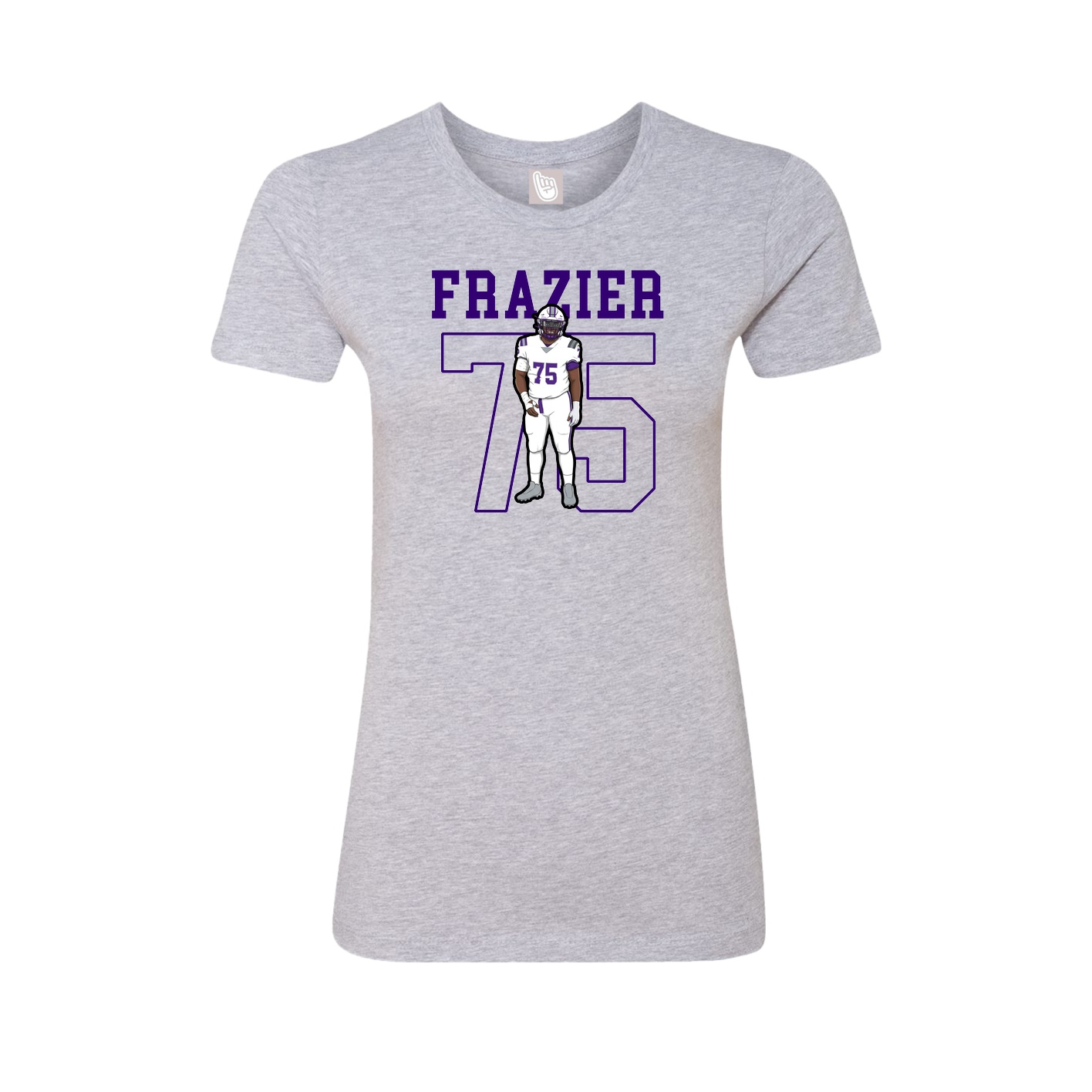 Fitted Women's Tee — Shirsey in Grey