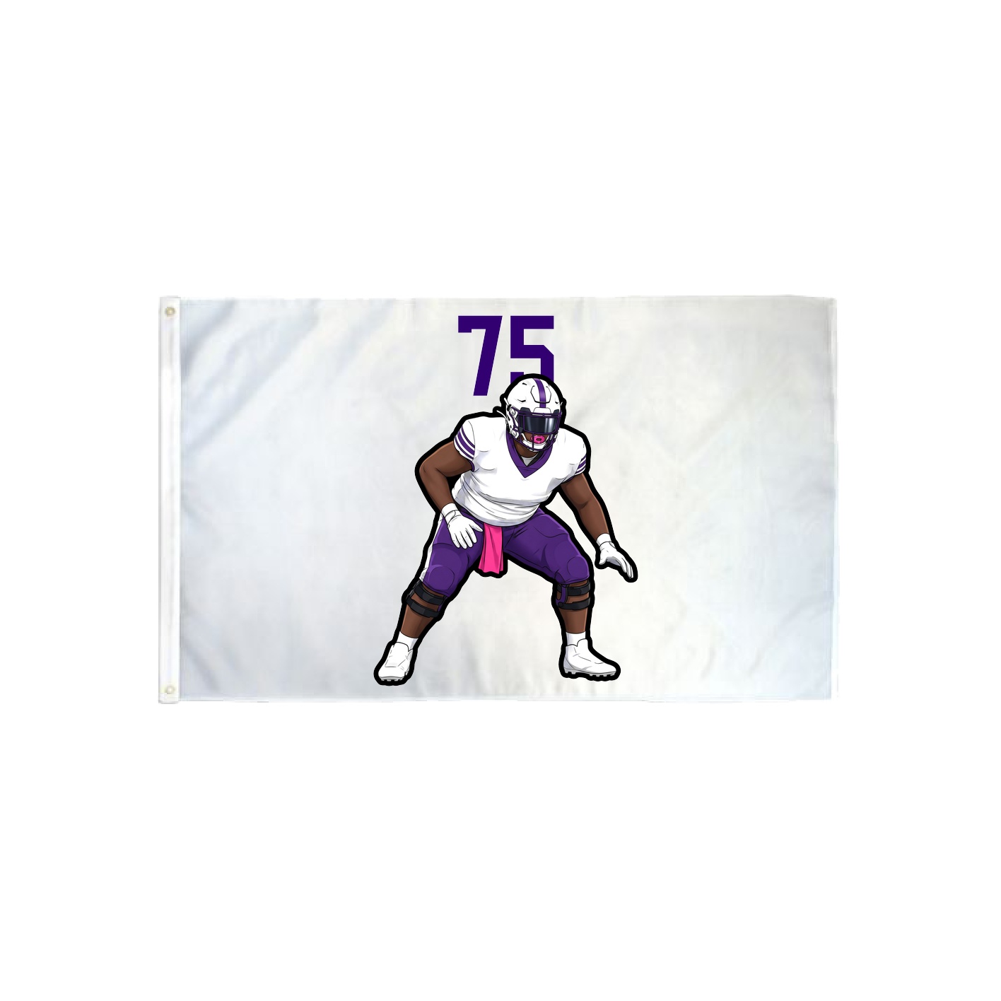 3x5 Flag — Number Top in Classic