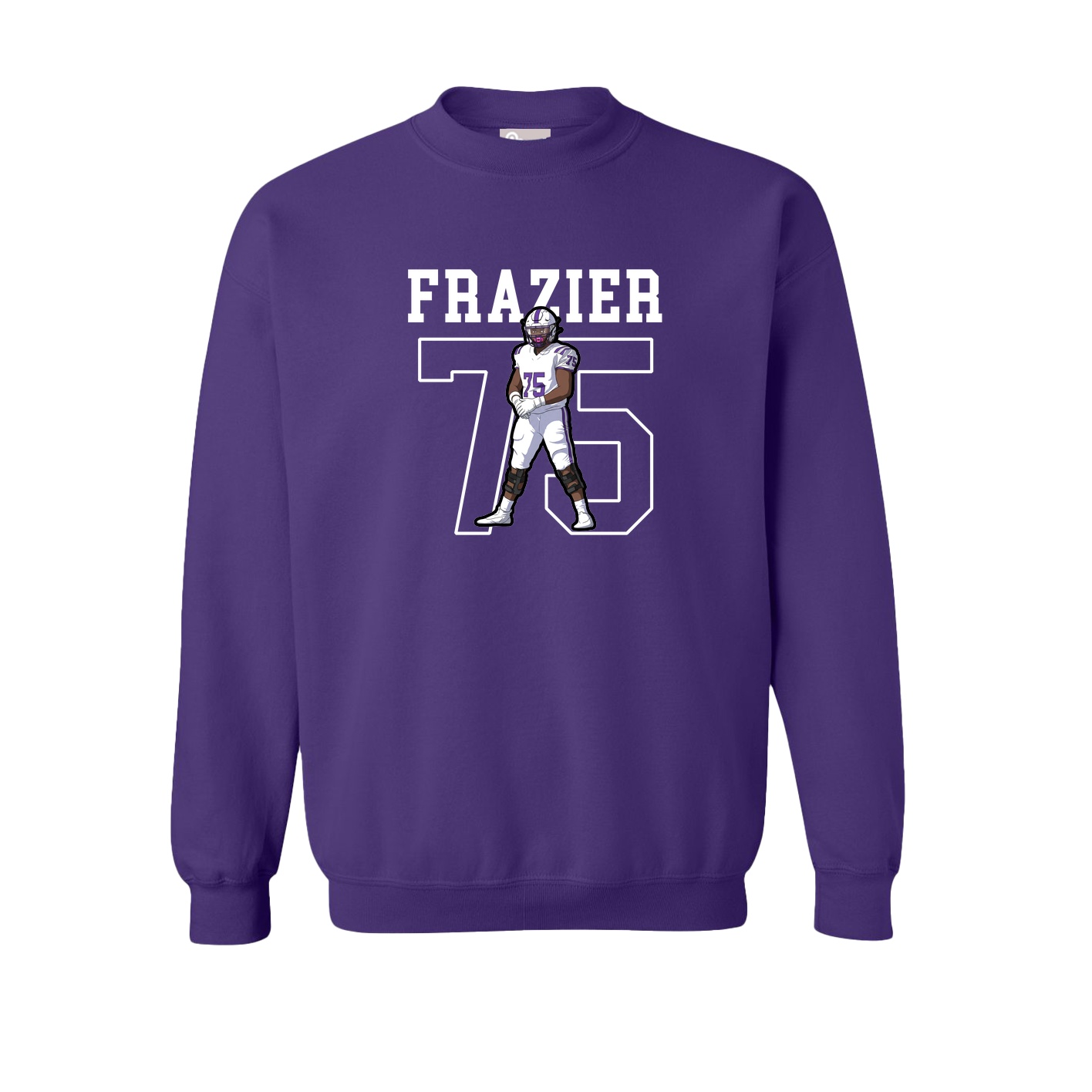 Fleece Crew — Shirsey in Purple