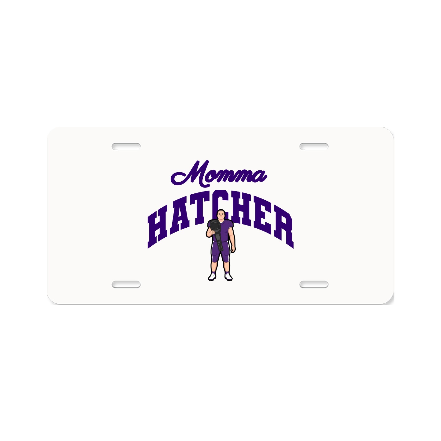 License Plate — Mothers Day Arch in Classic