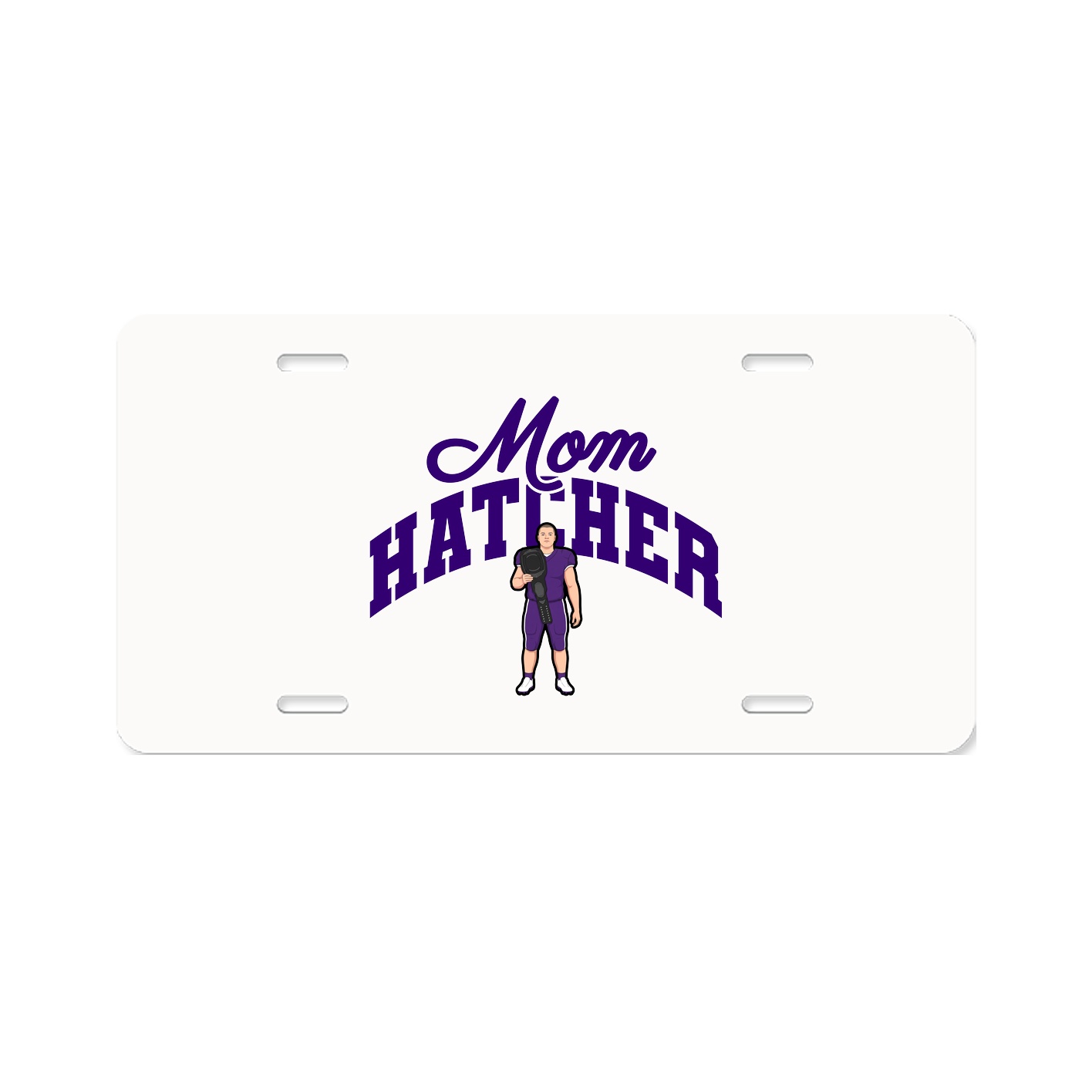 License Plate — Mothers Day Arch in Classic