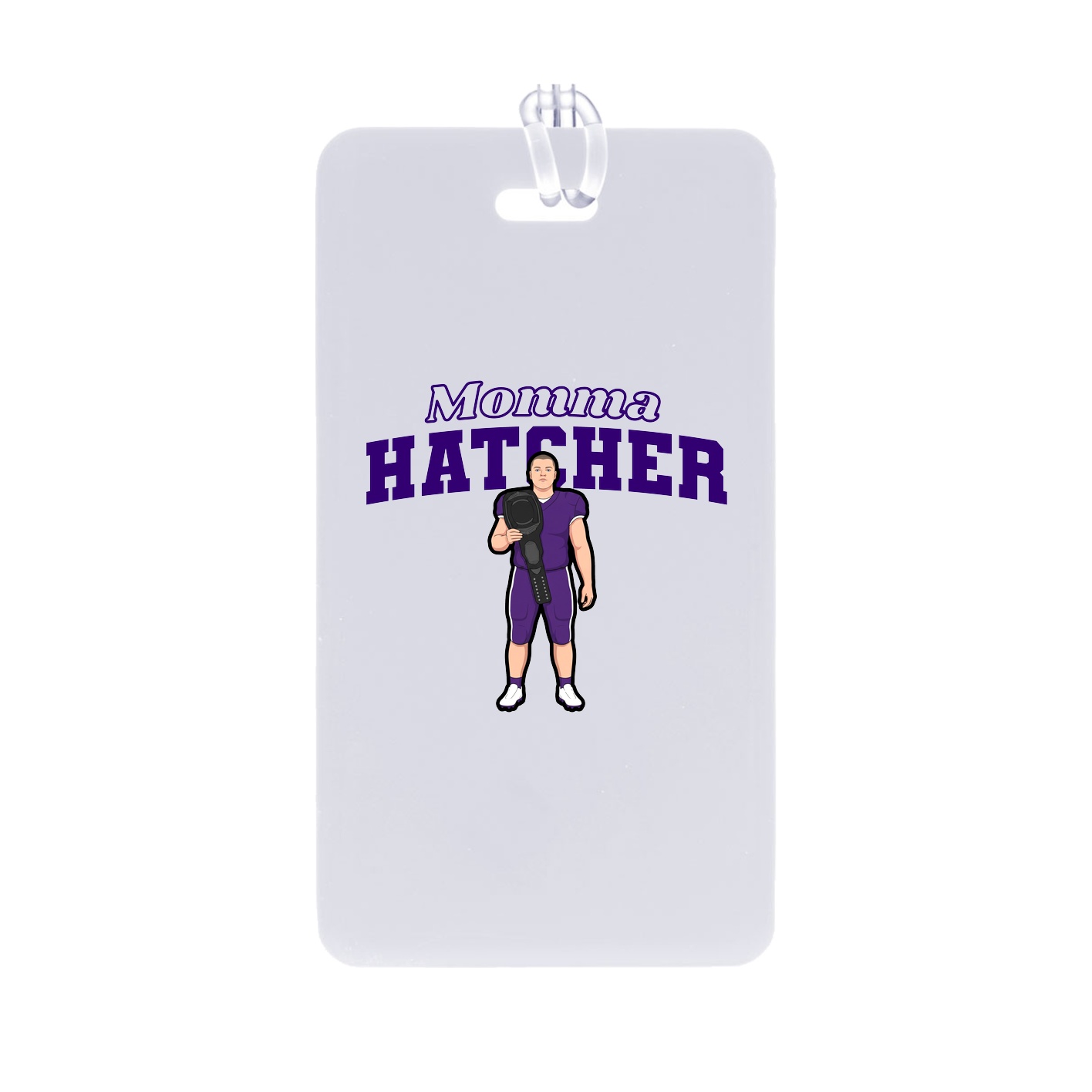 Bag Tag — Mothers Day Block in Classic
