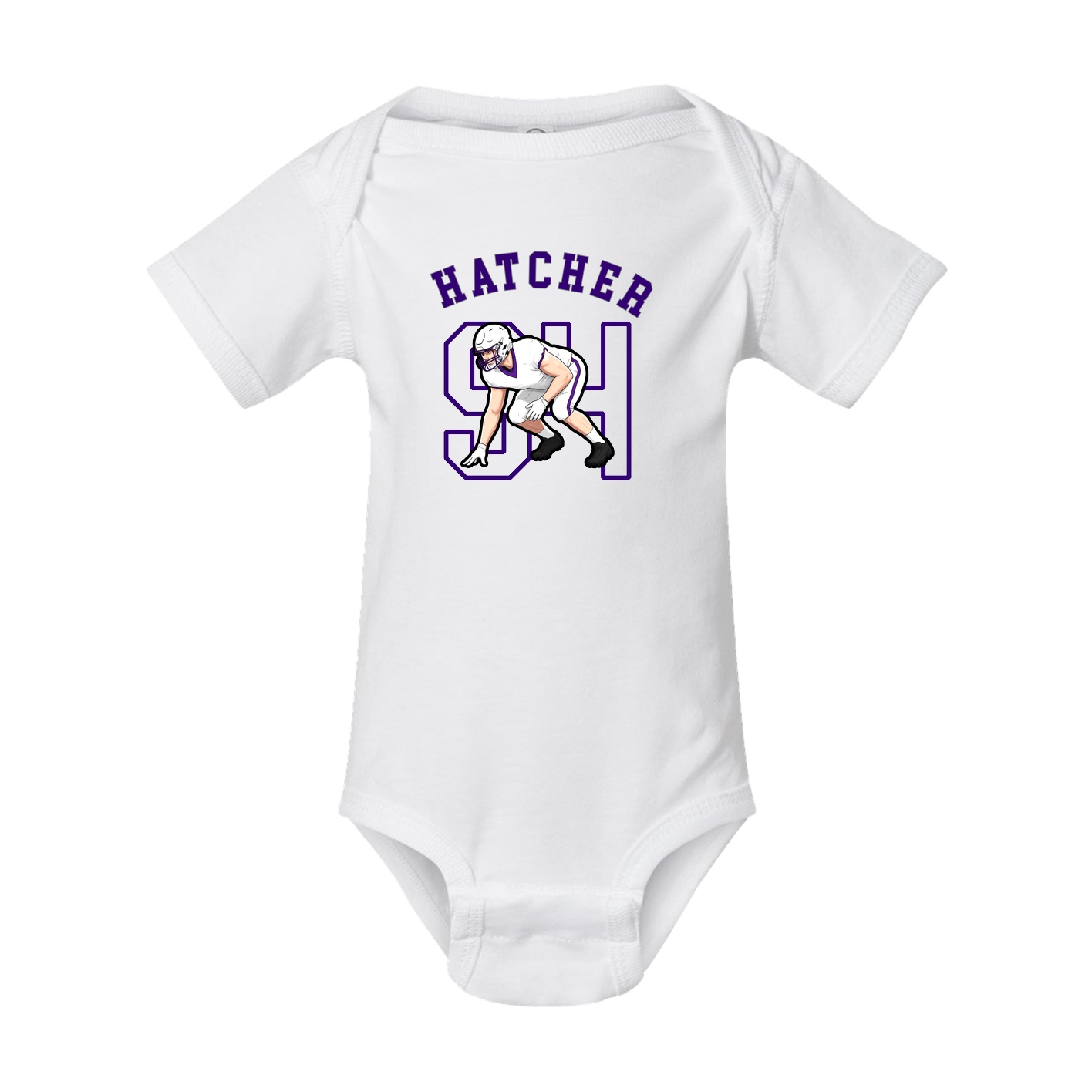 Baby Onesie — Shirsey Arch in White