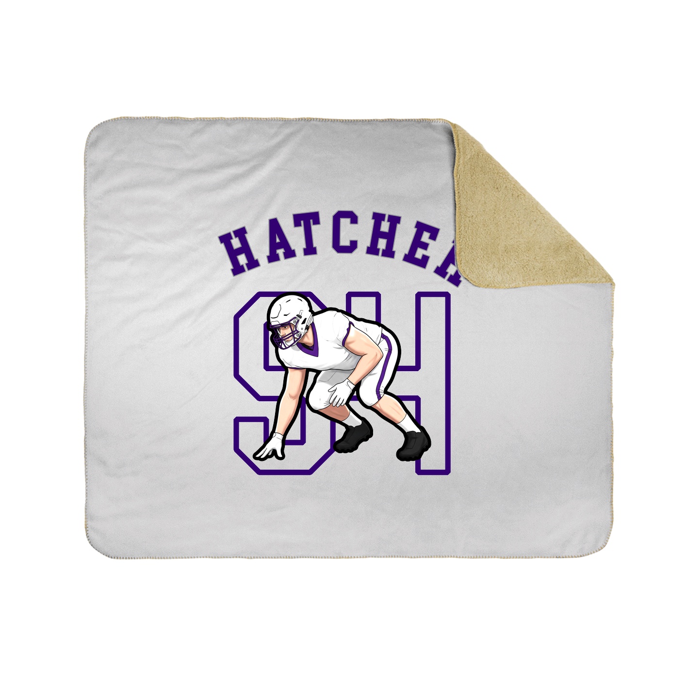 Throw Blanket — Shirsey Arch in White