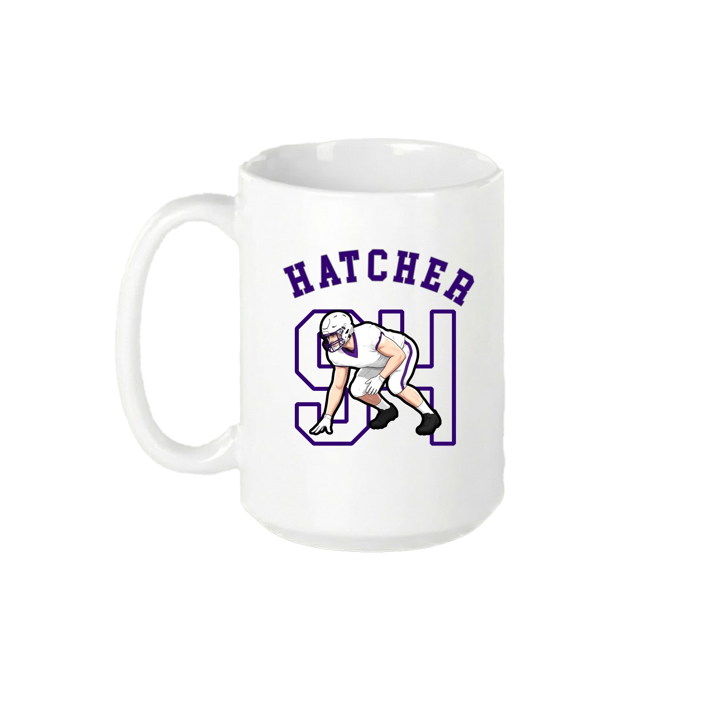 15oz Coffee Mug — Shirsey Arch in White