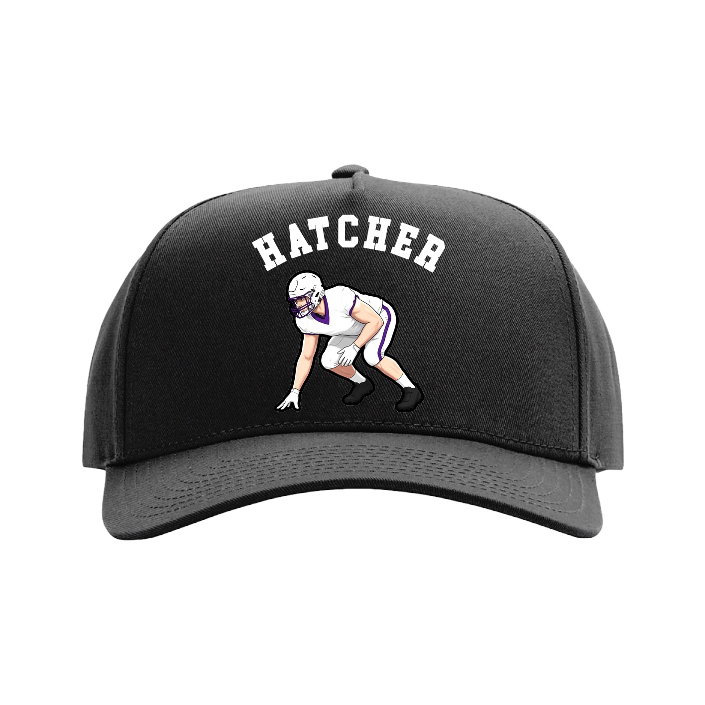Full Fabric Five-Panel Champ Cap