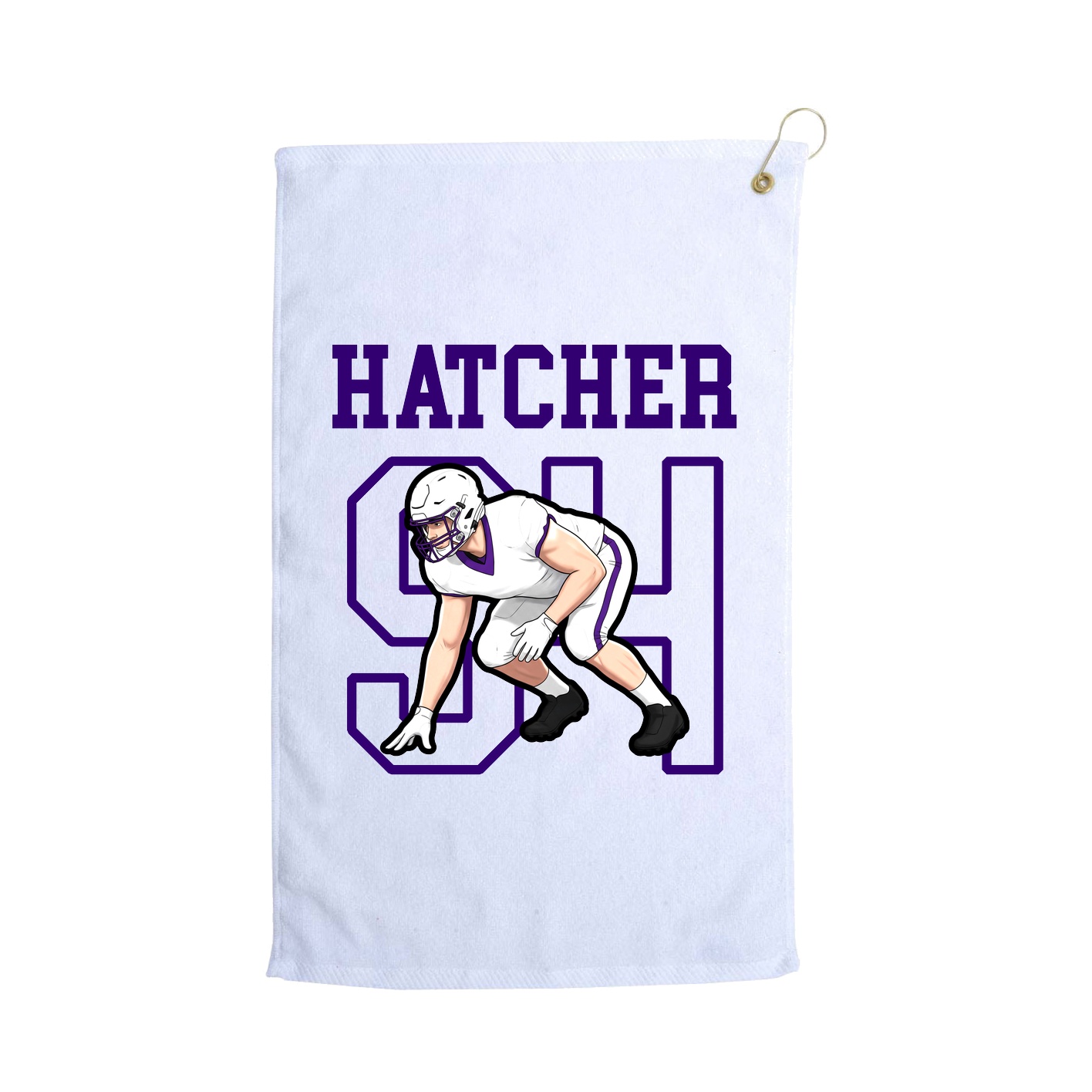 Golf Towel — Shirsey in White
