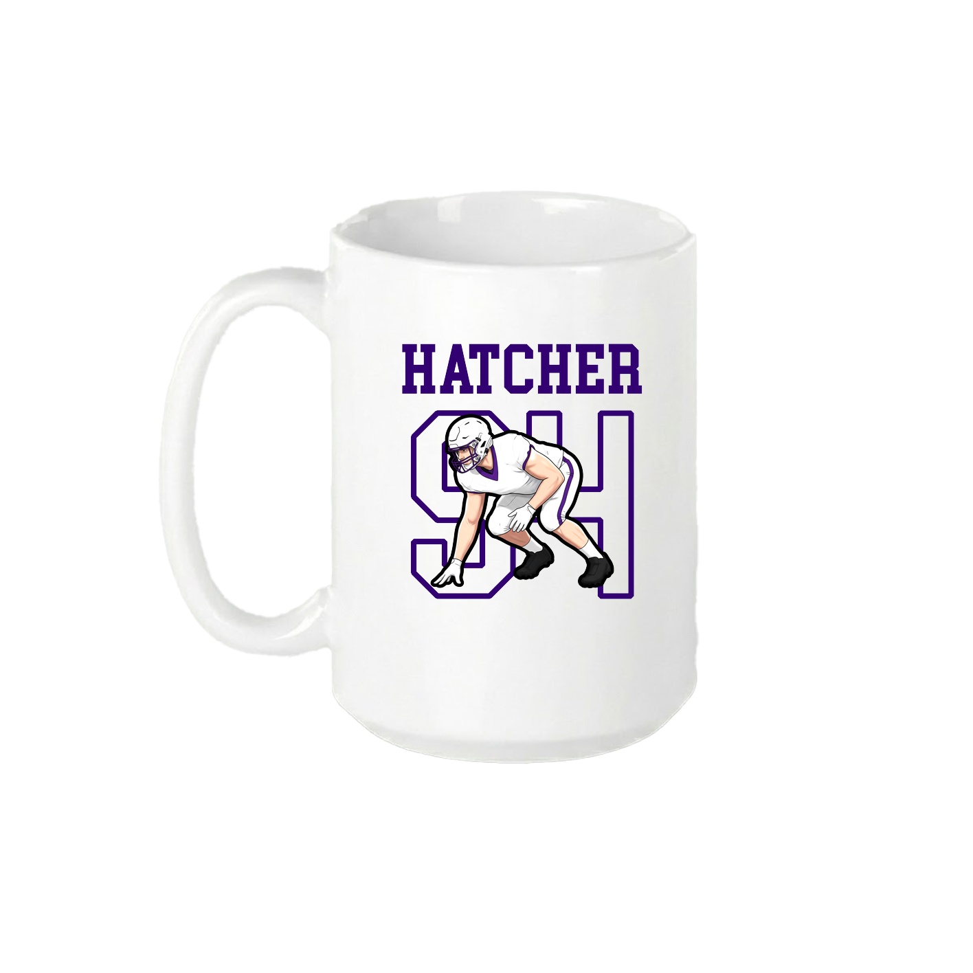 15oz Coffee Mug — Shirsey in White
