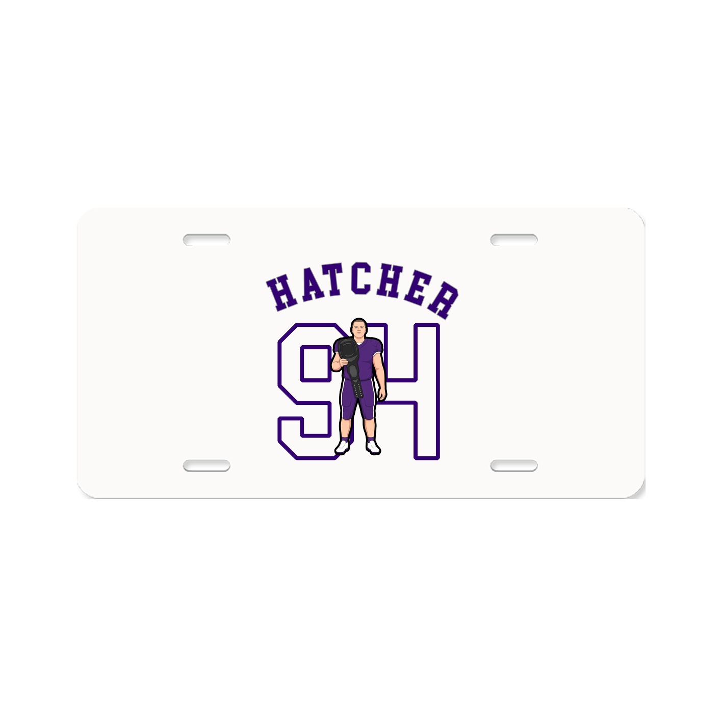 License Plate — Shirsey Arch in Classic