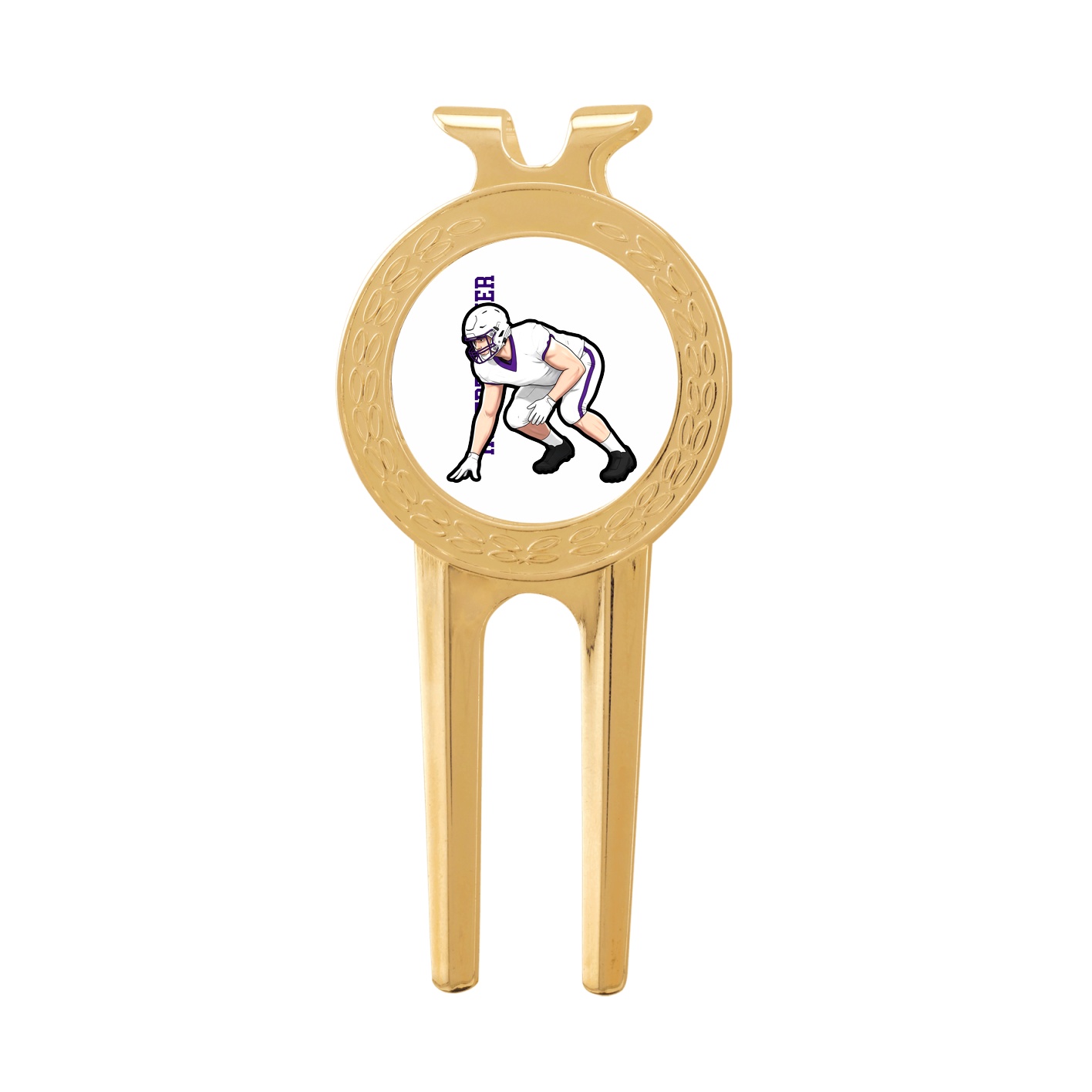 Divot Tool with Ball Marker — Name Vertical in Classic