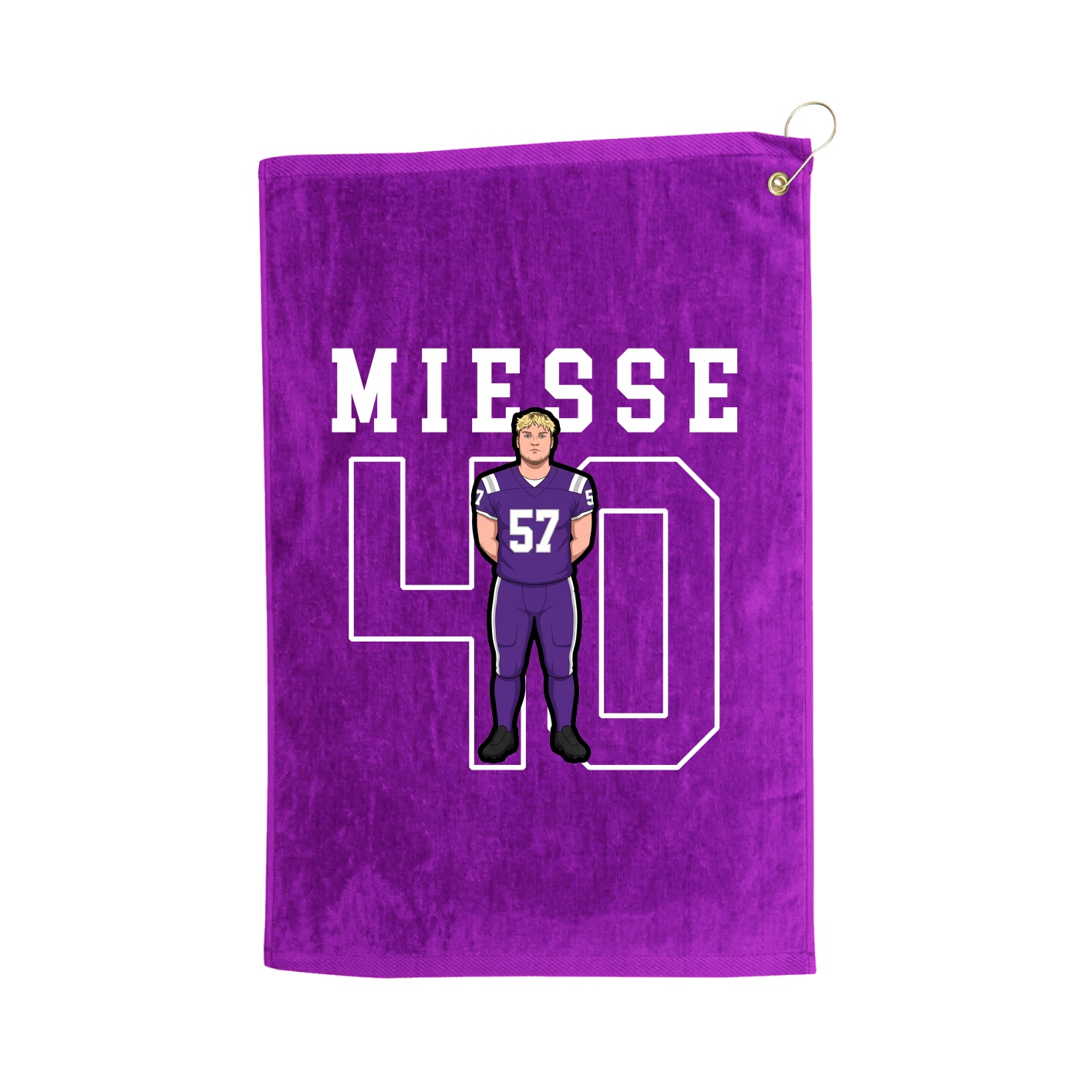 Golf Towel — Shirsey in Purple