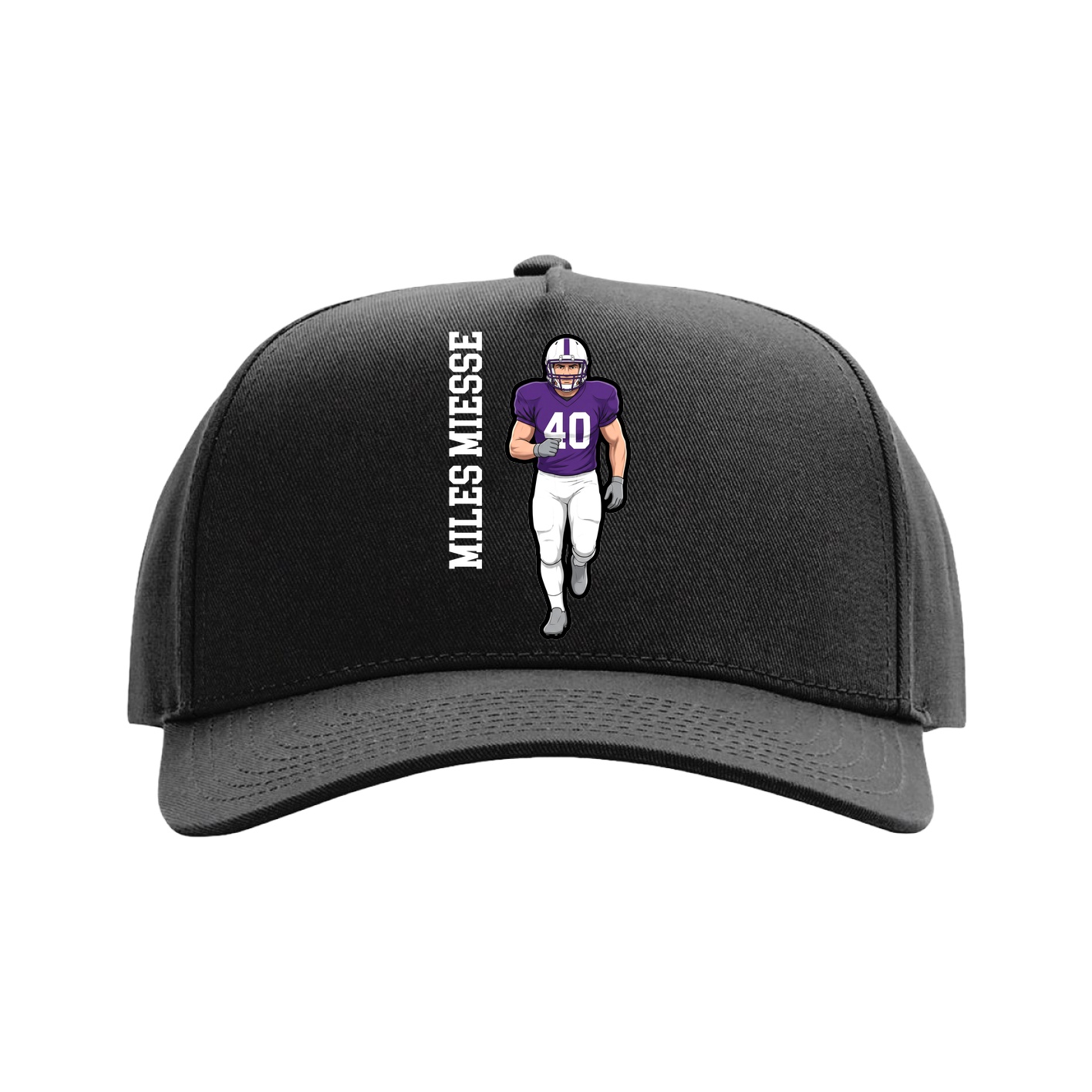 Full Fabric Five-Panel Champ Cap