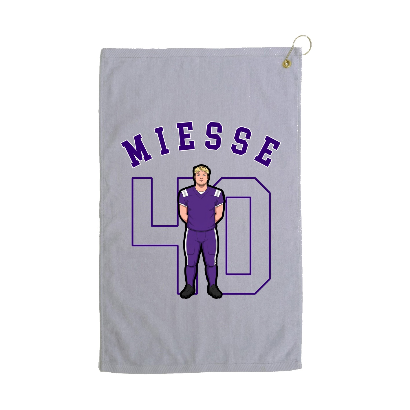 Golf Towel — Shirsey Arch in Grey