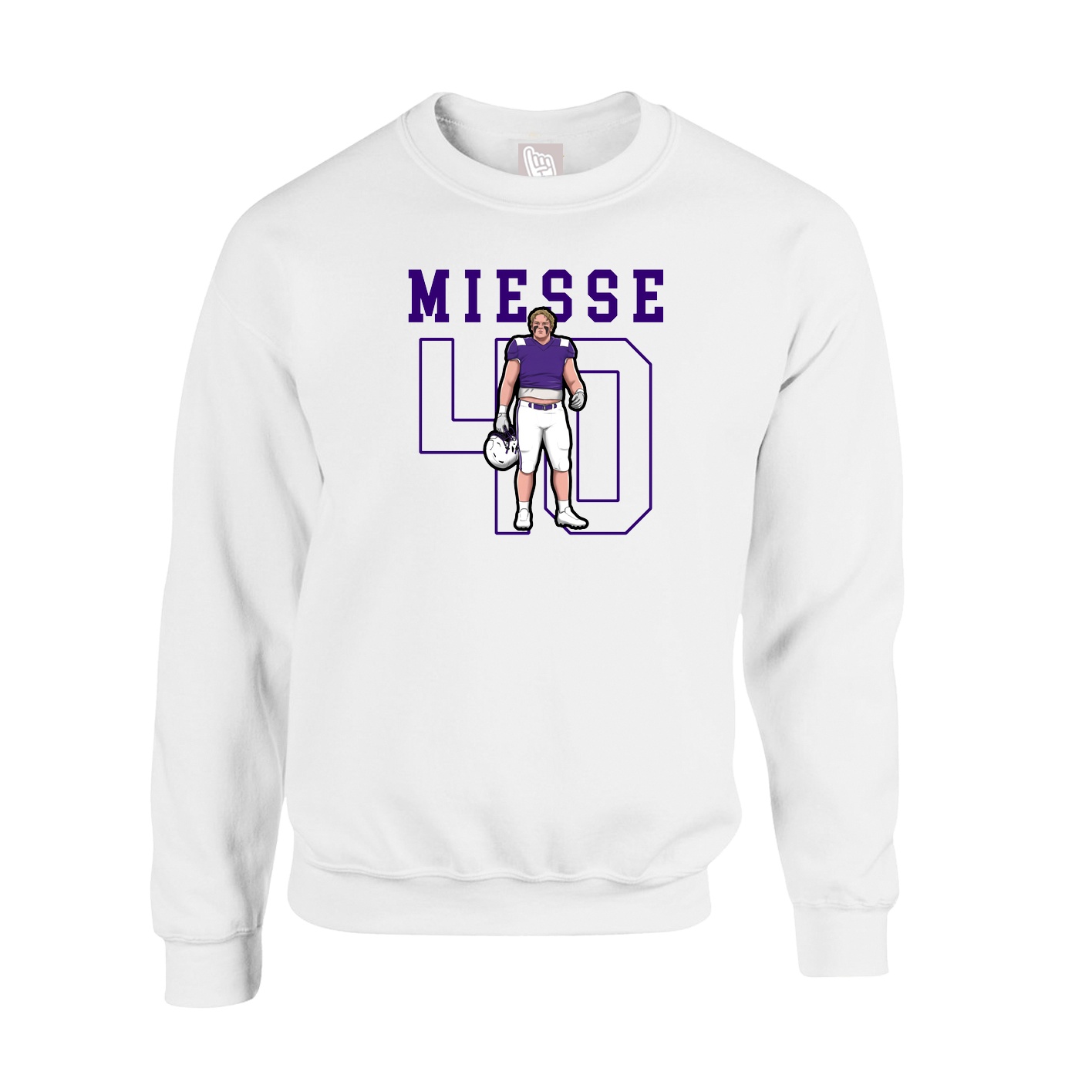 Fleece Crew — Shirsey in White