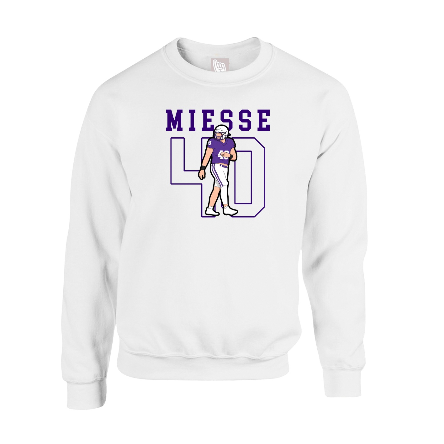 Fleece Crew — Shirsey in White