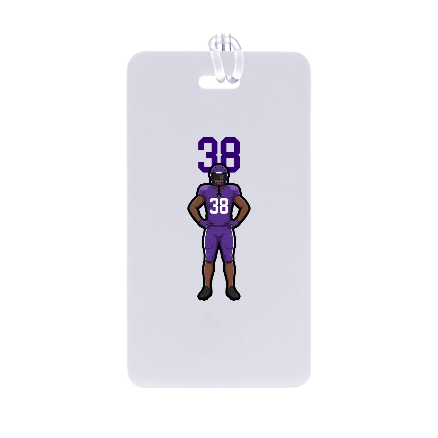 Bag Tag — Number Top in Classic