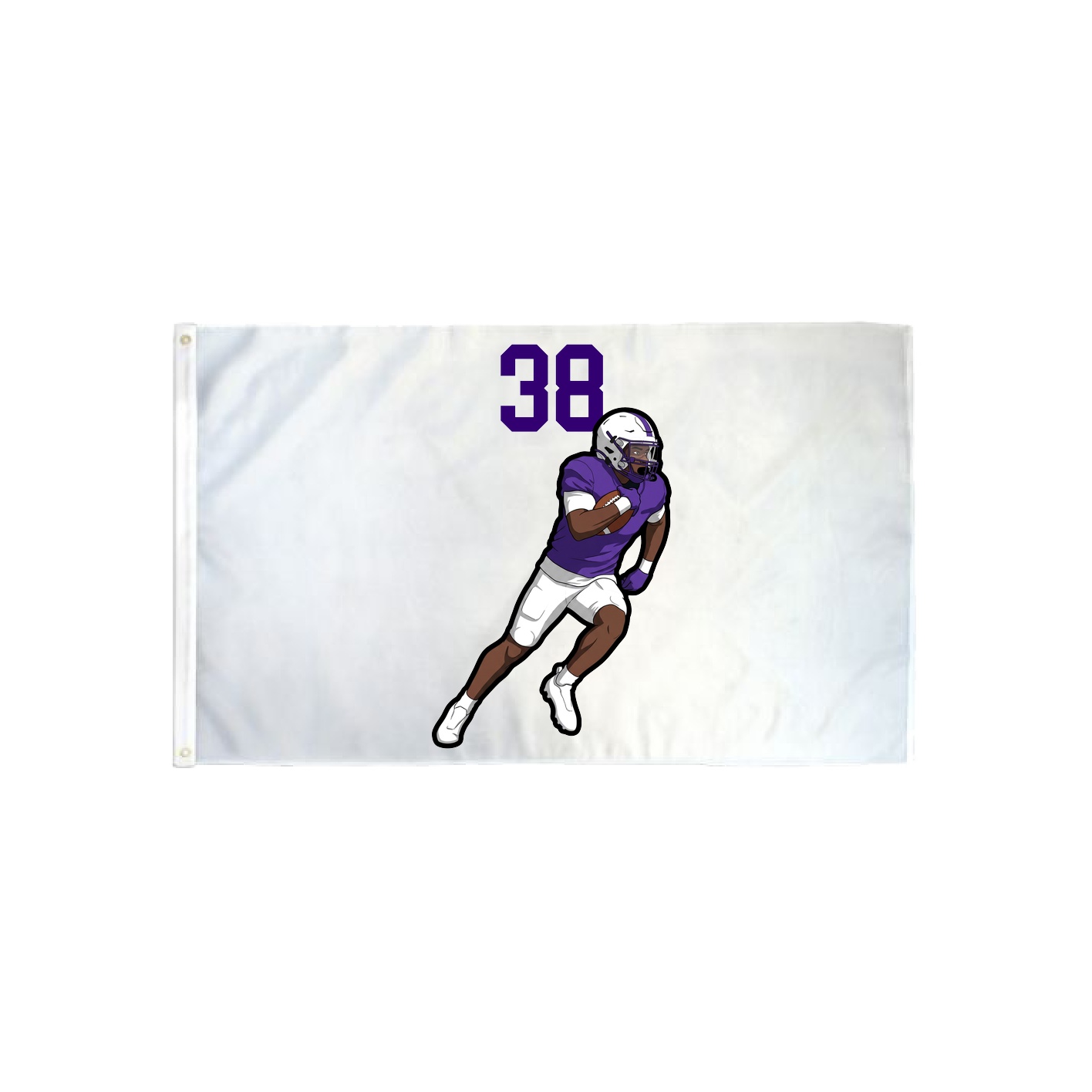 3x5 Flag — Number Top in Classic