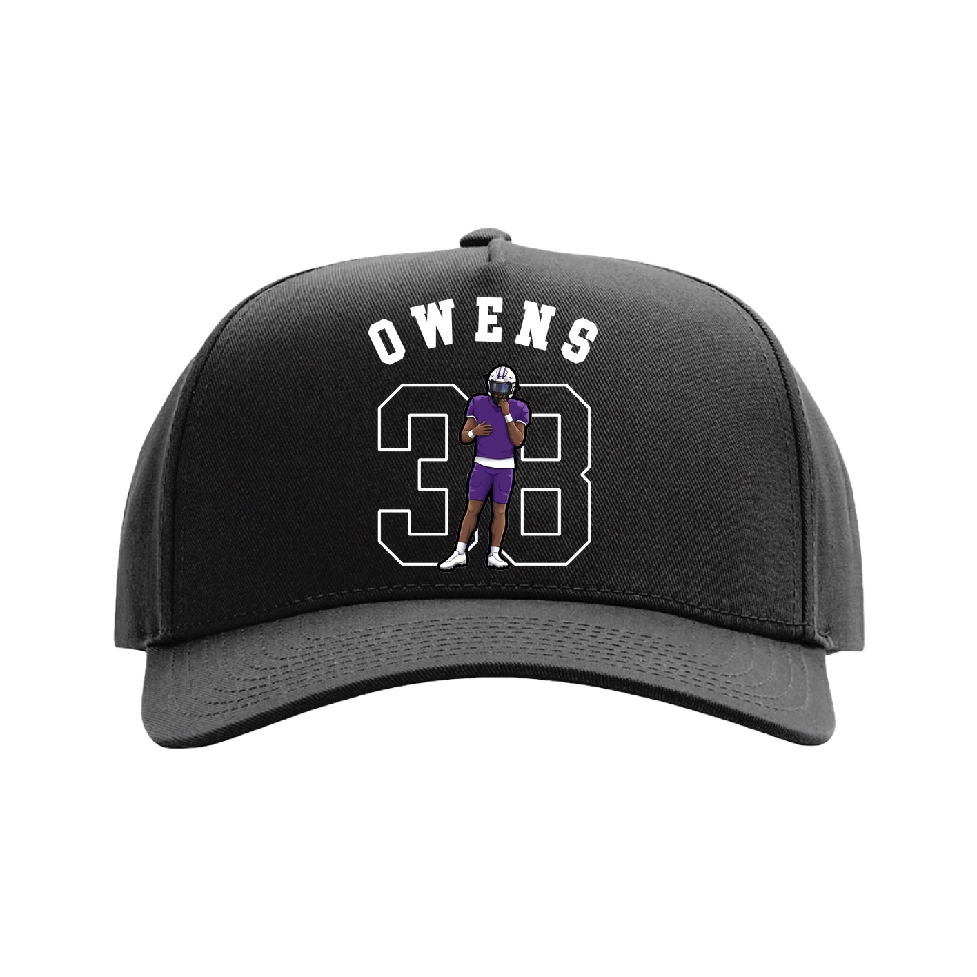 Full Fabric Five-Panel Champ Cap