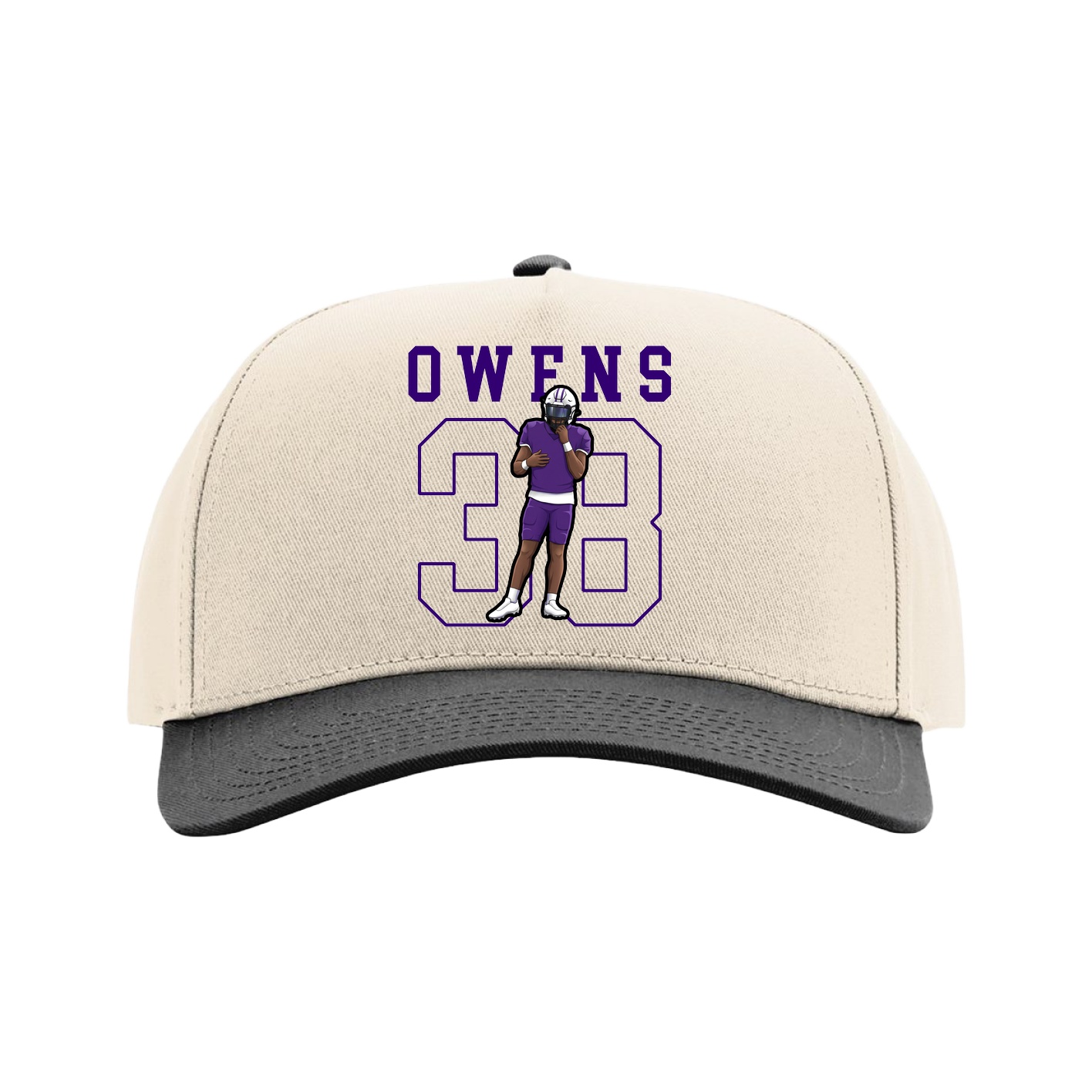 Full Fabric Five-Panel Champ Cap