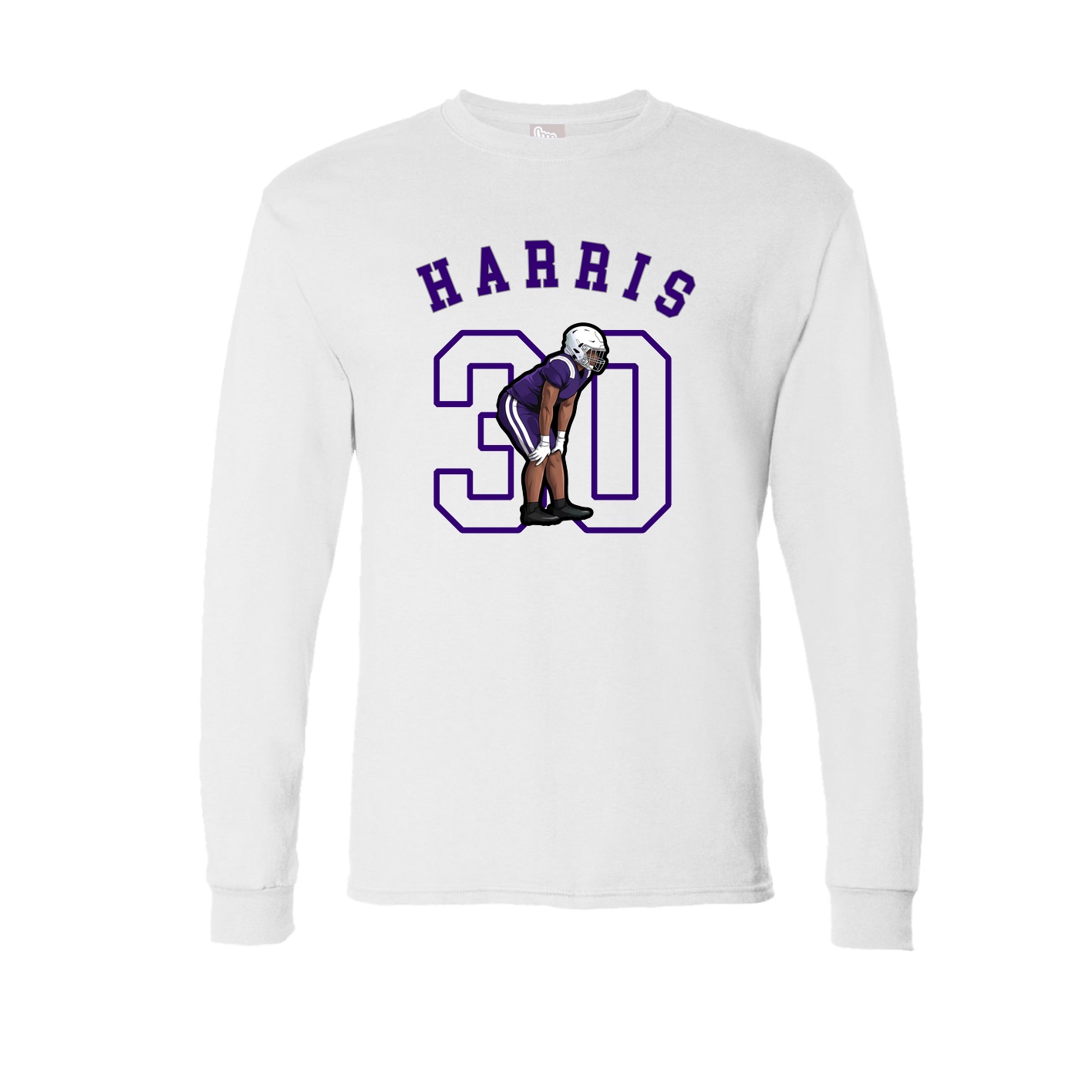 Long Sleeve Tee — Shirsey Arch in White