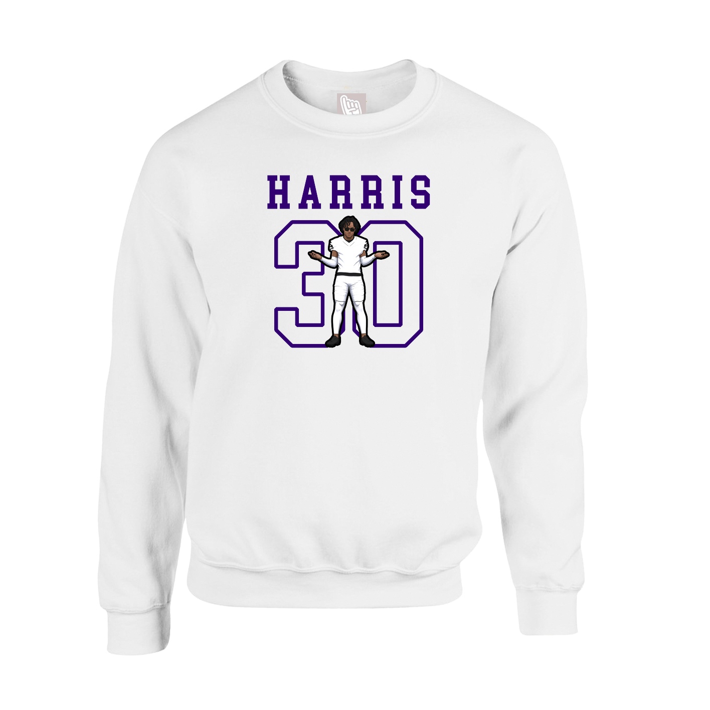 Fleece Crew — Shirsey in White