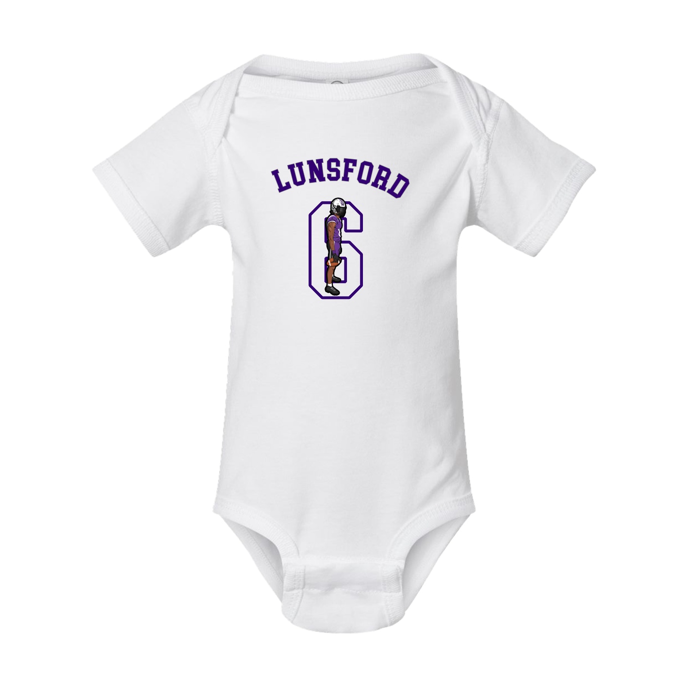 Baby Onesie — Shirsey Arch in White