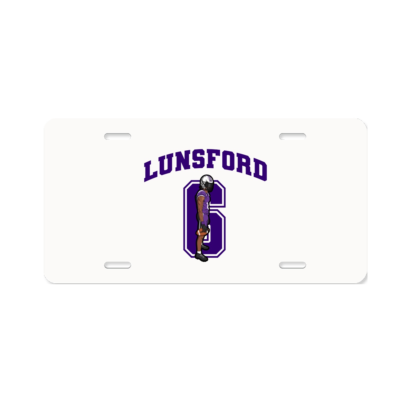 License Plate — Number in Classic