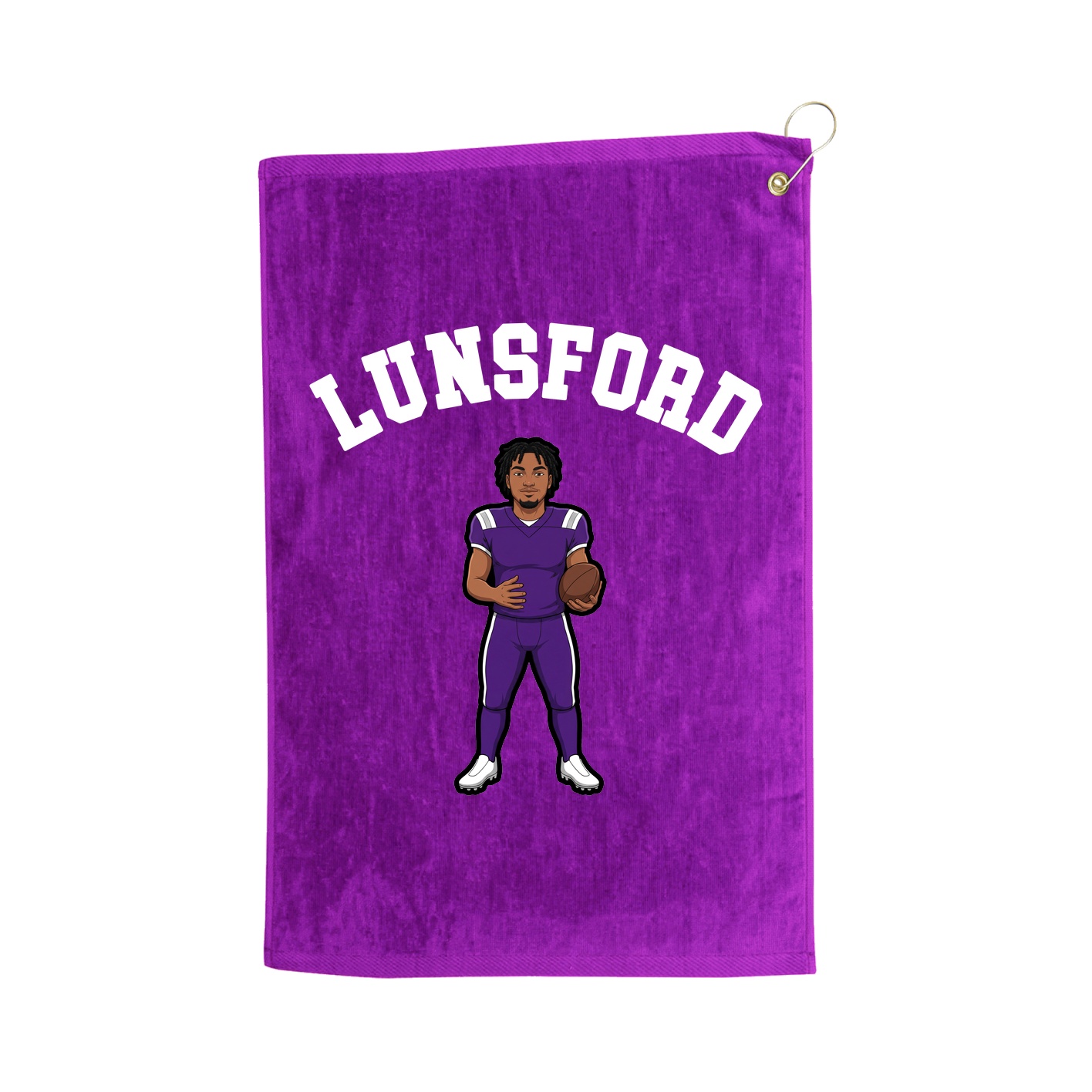Golf Towel — Shirsey Arch in Purple