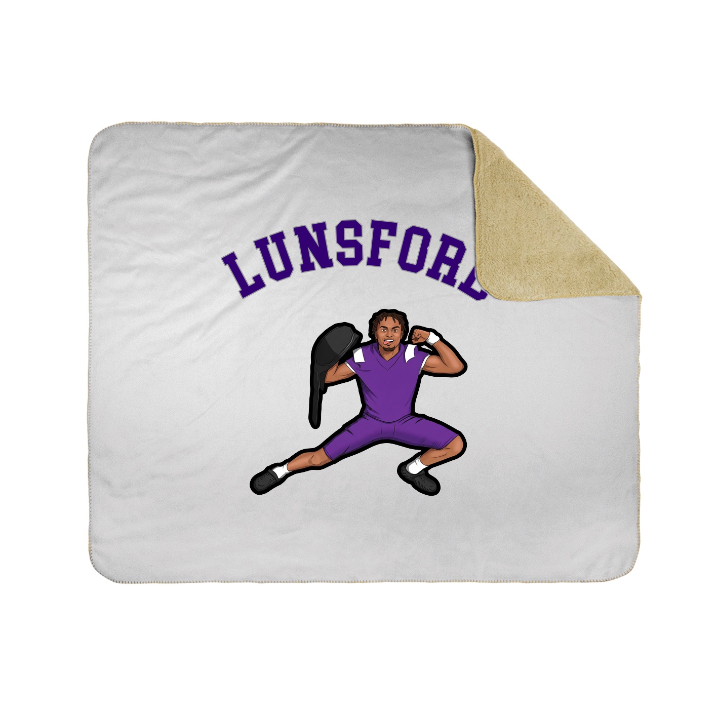 Throw Blanket — Shirsey Arch in White