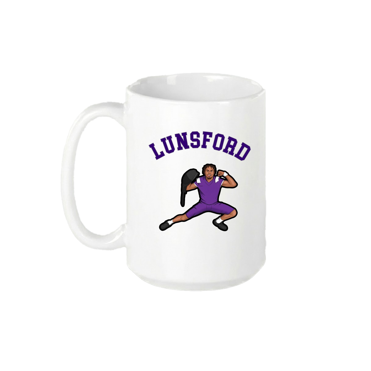 15oz Coffee Mug — Shirsey Arch in White