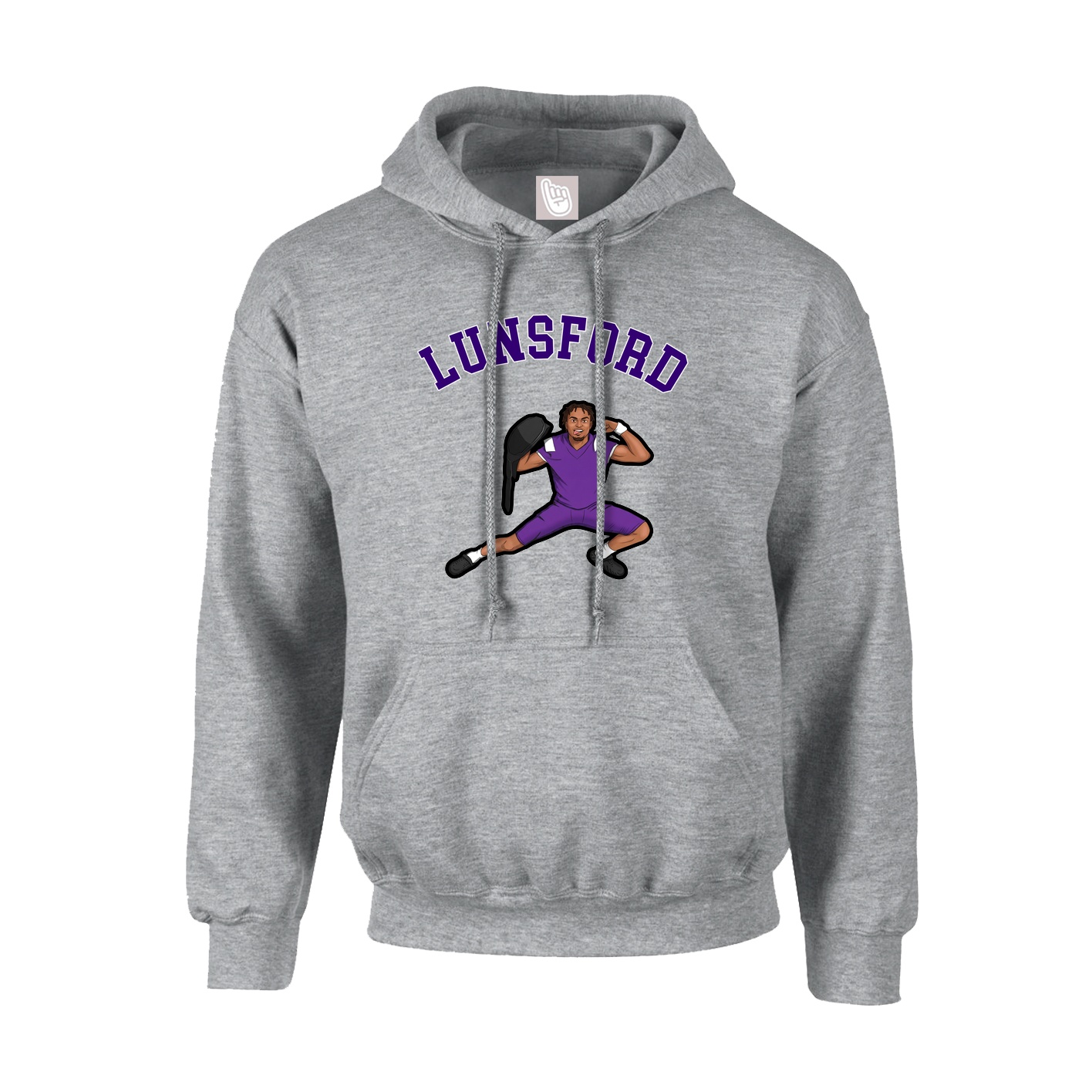 Hoodie — Shirsey Arch in Grey