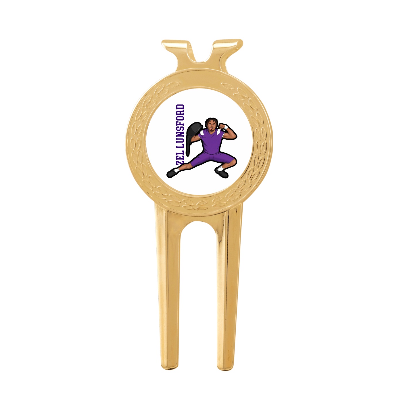 Divot Tool with Ball Marker — Name Vertical in Classic
