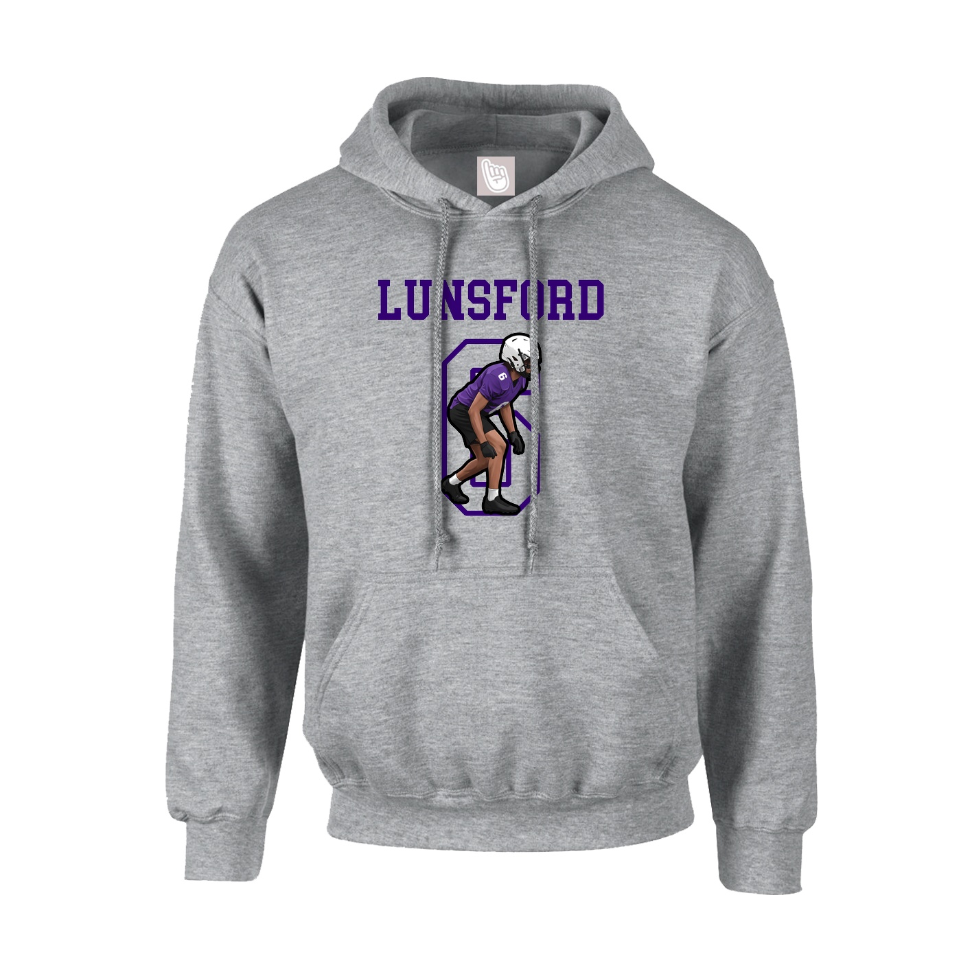 Youth Hoodie — Shirsey in Grey