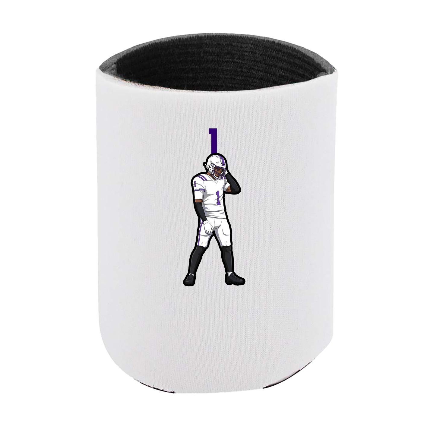 Can Holder — Number Top in White