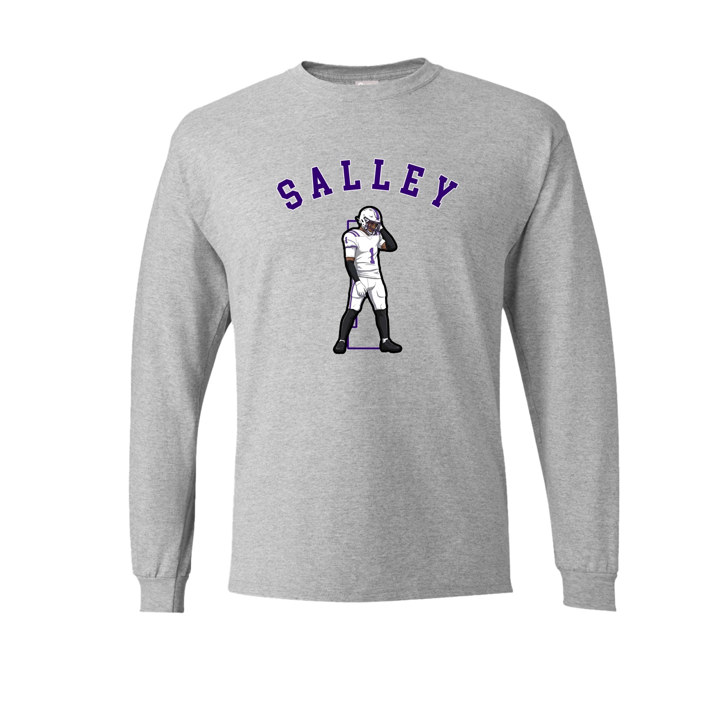 Long Sleeve Tee — Shirsey Arch in Grey