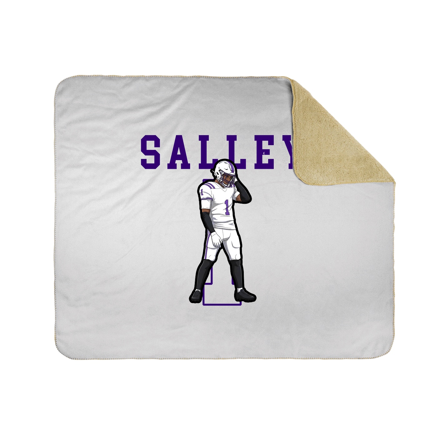 50x60 Sherpa Lined Throw Blanket