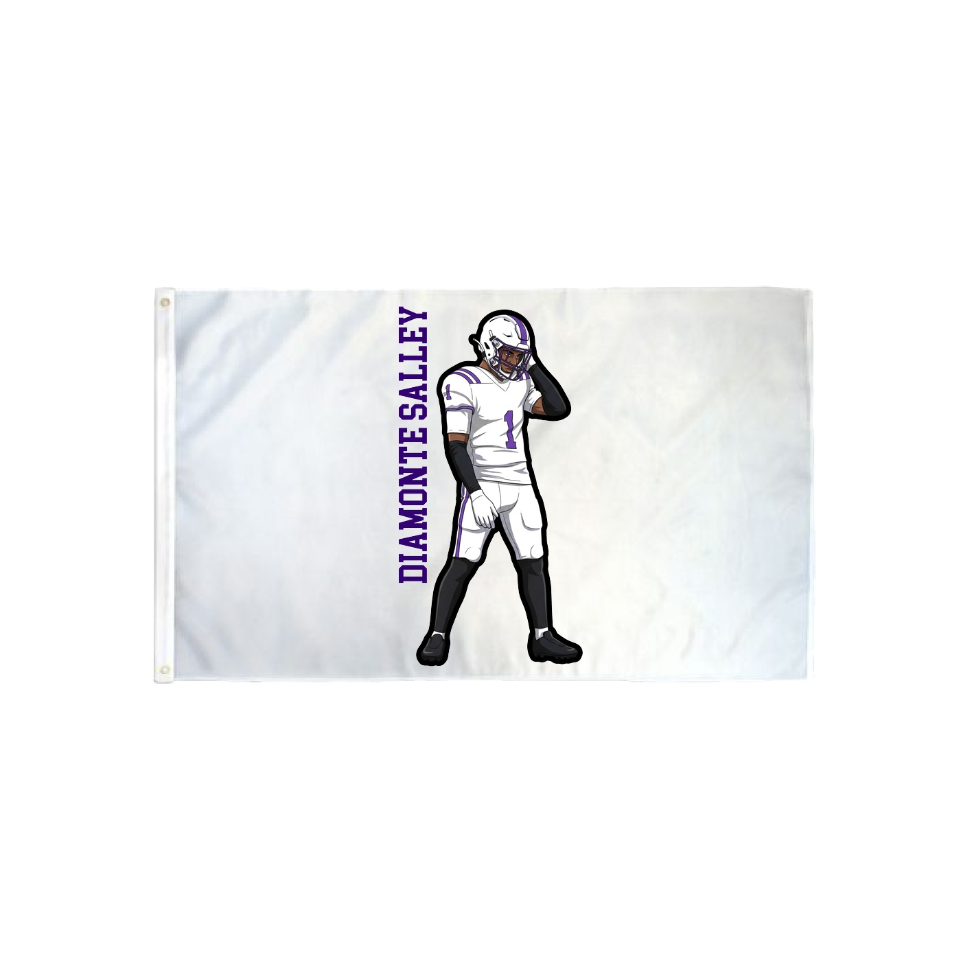 3x5 Flag — Name Vertical in Classic