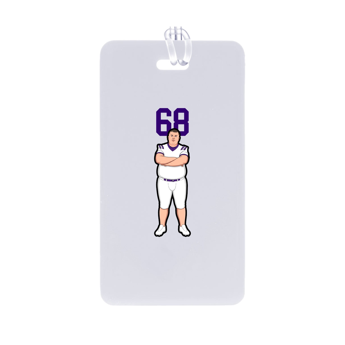 Bag Tag — Number Top in Classic