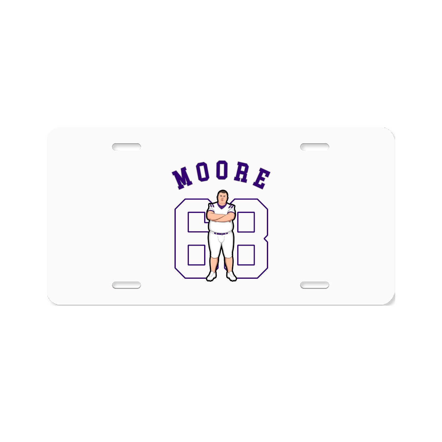 License Plate — Shirsey Arch in Classic
