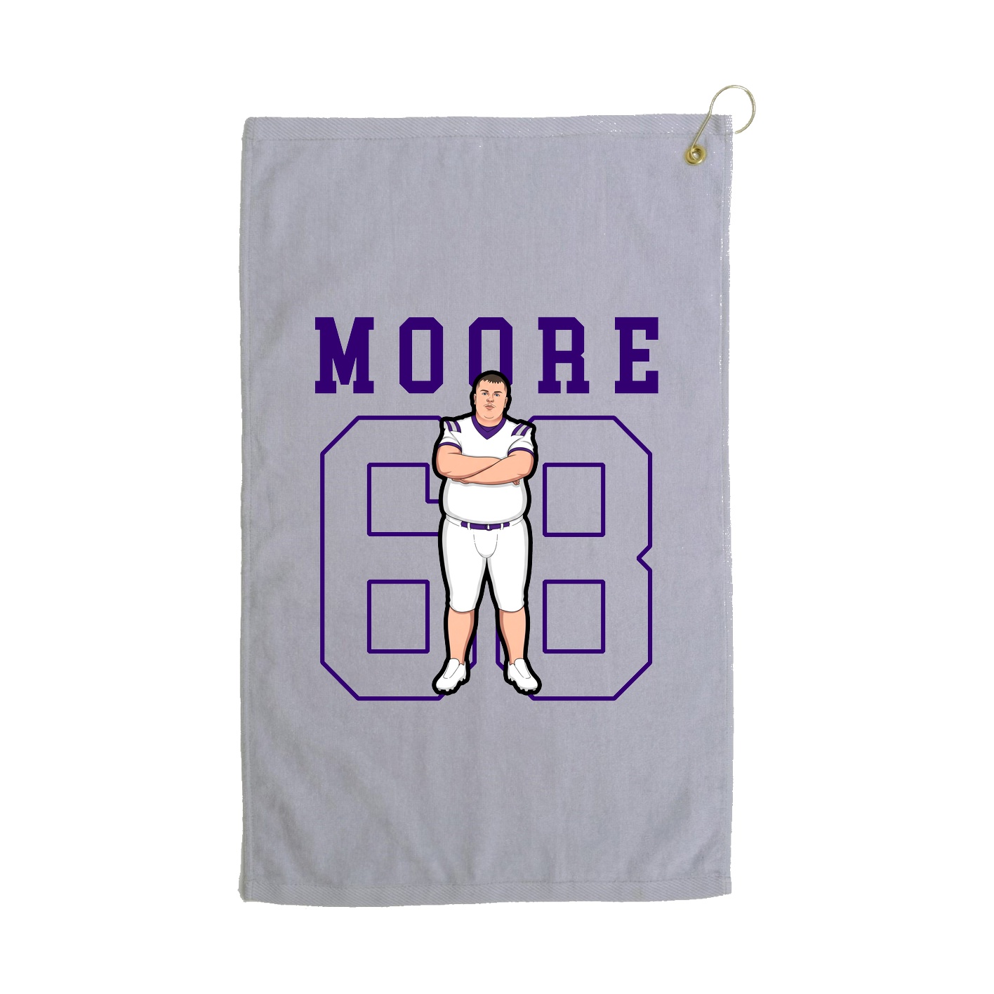 Golf Towel — Shirsey in Grey