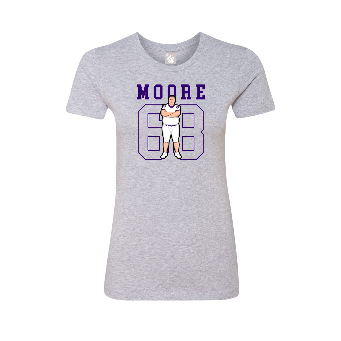 Womens Tee — Shirsey in Grey