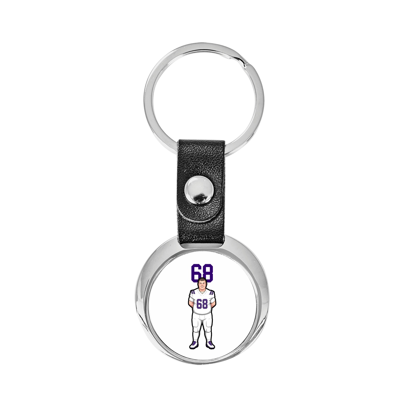 Key Chain — Number Top in Classic