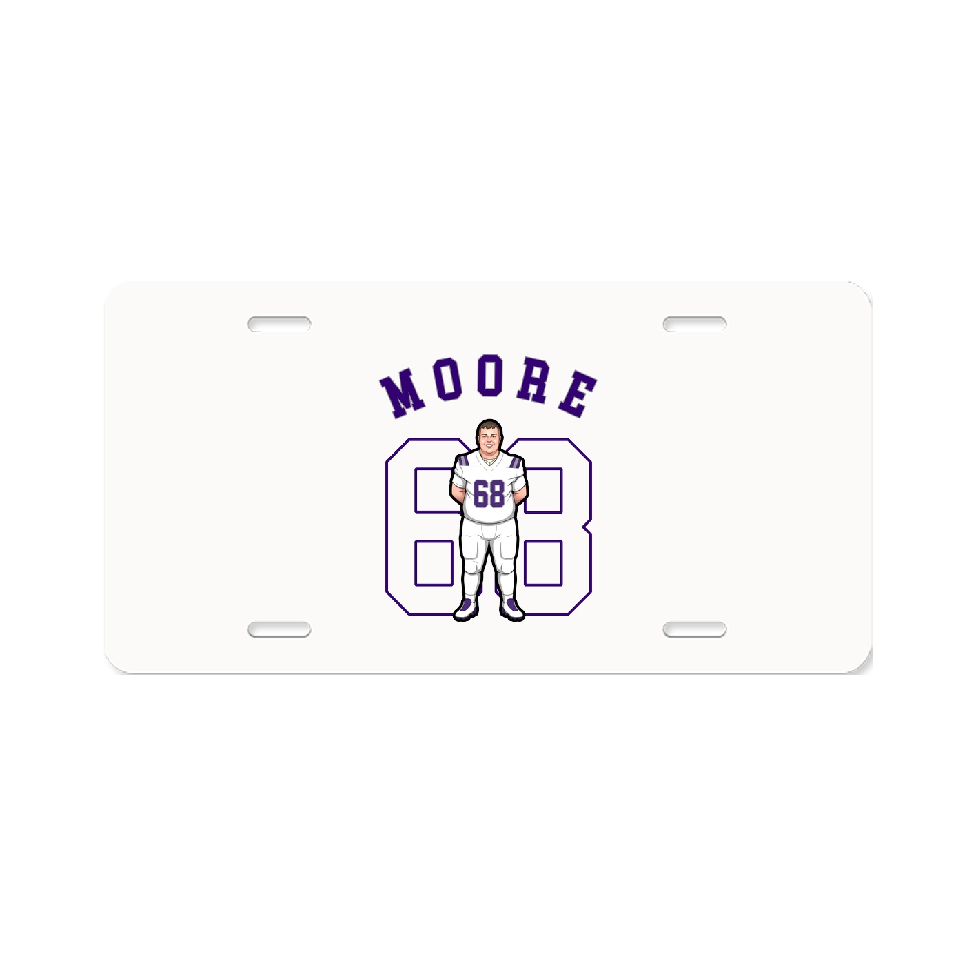 License Plate — Shirsey Arch in Classic