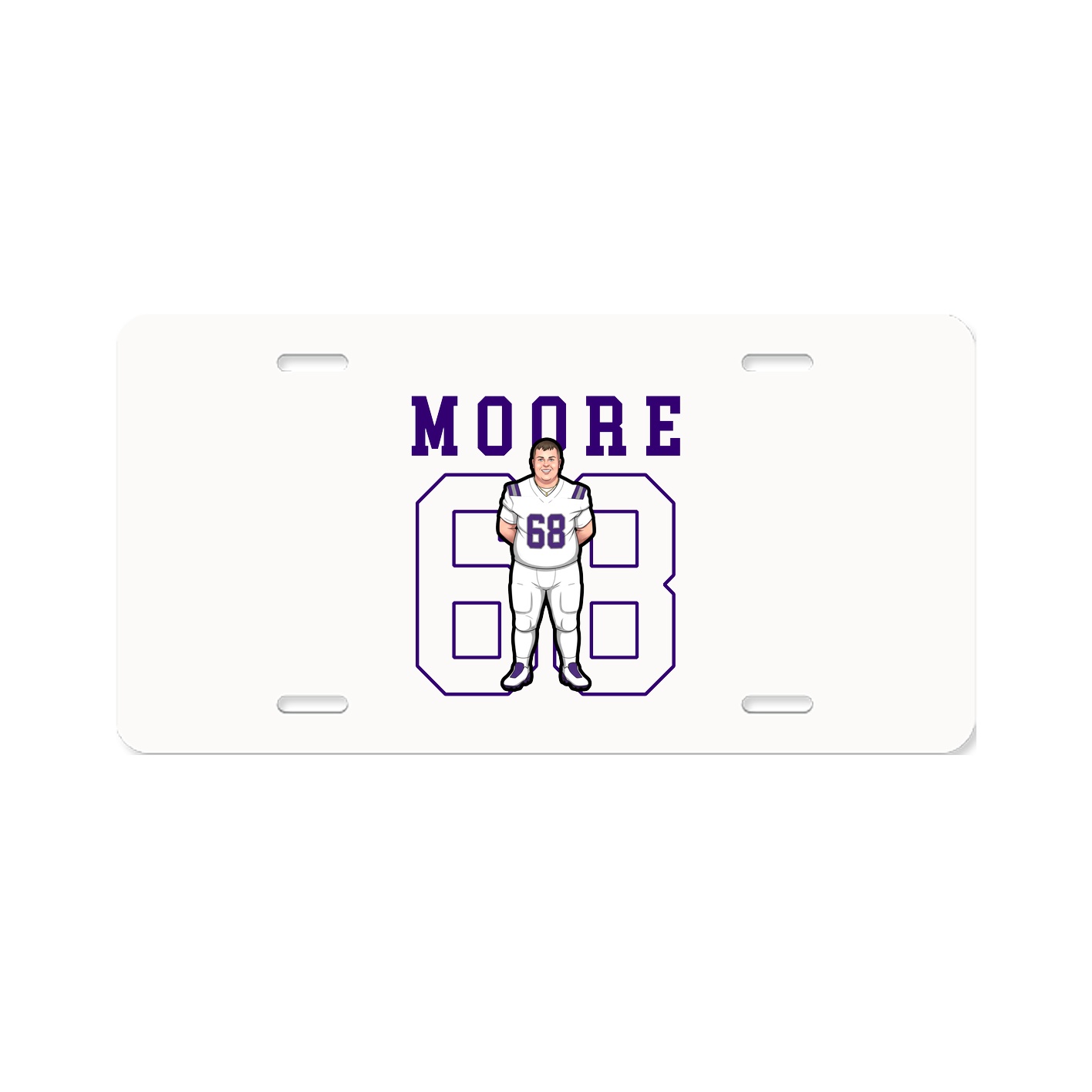 License Plate — Shirsey in Classic