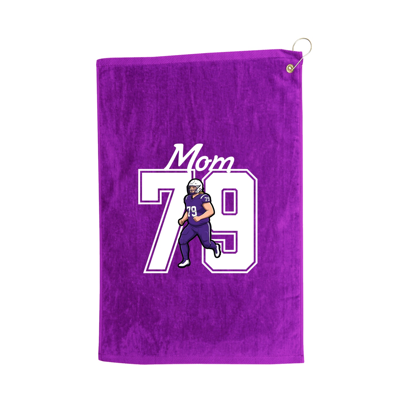 Golf Towel — Mothers Day Shirsey in Purple