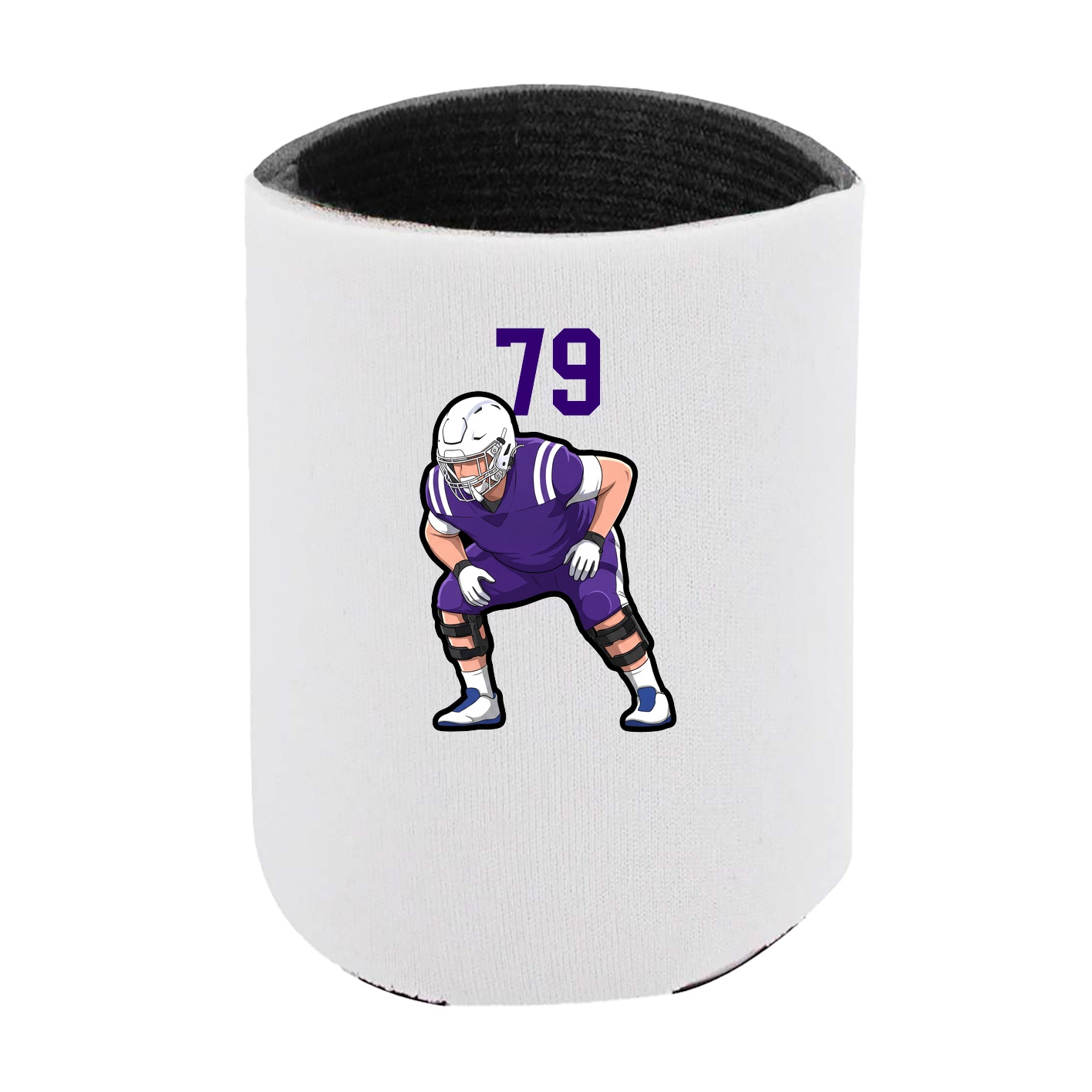 Can Holder — Number Top in White