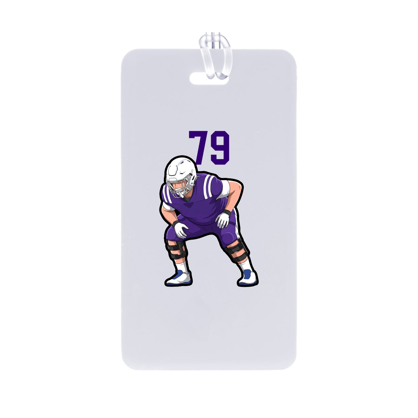 Bag Tag — Number Top in Classic